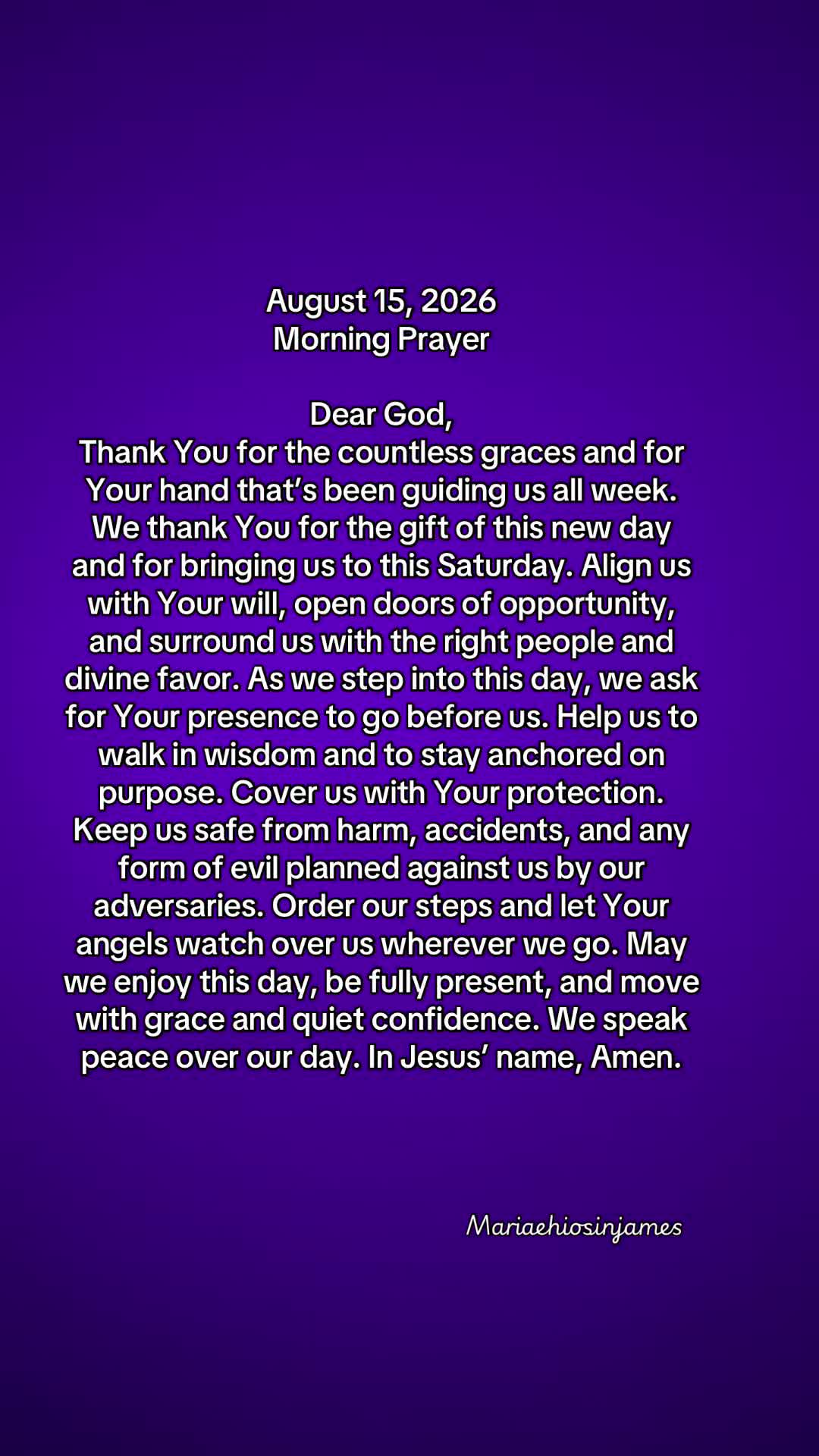 @Maria Ehiosin James Osaigbokan
