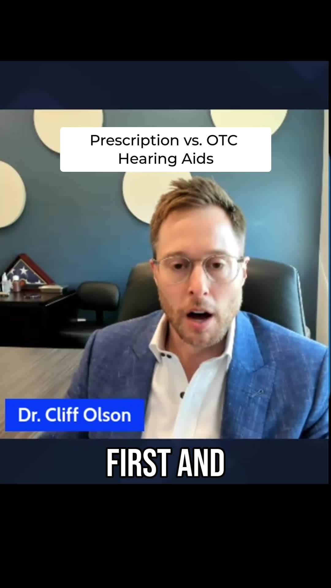 @Dr. Cliff Olson, AuD