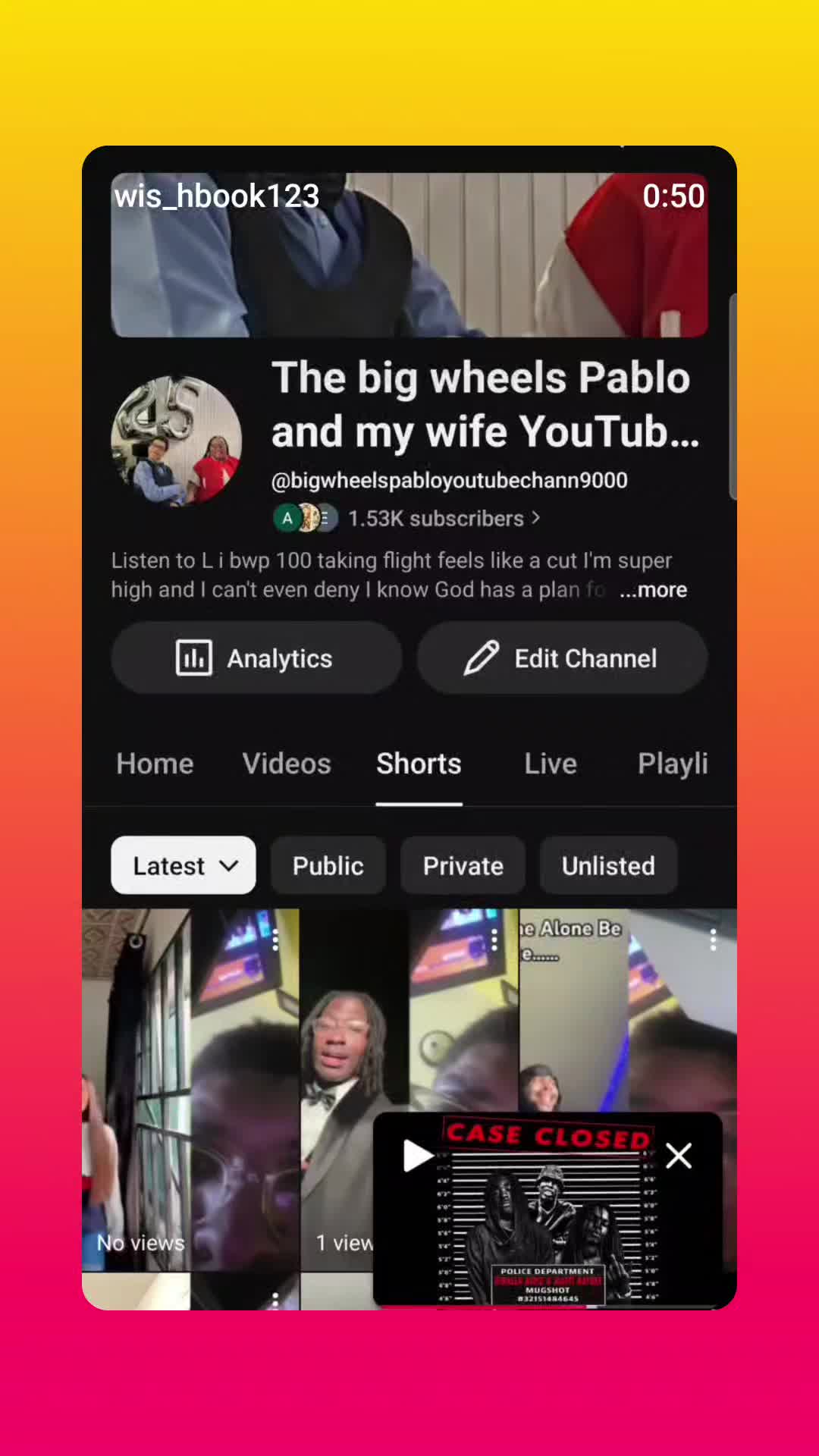 @the big wheels Pablo and my