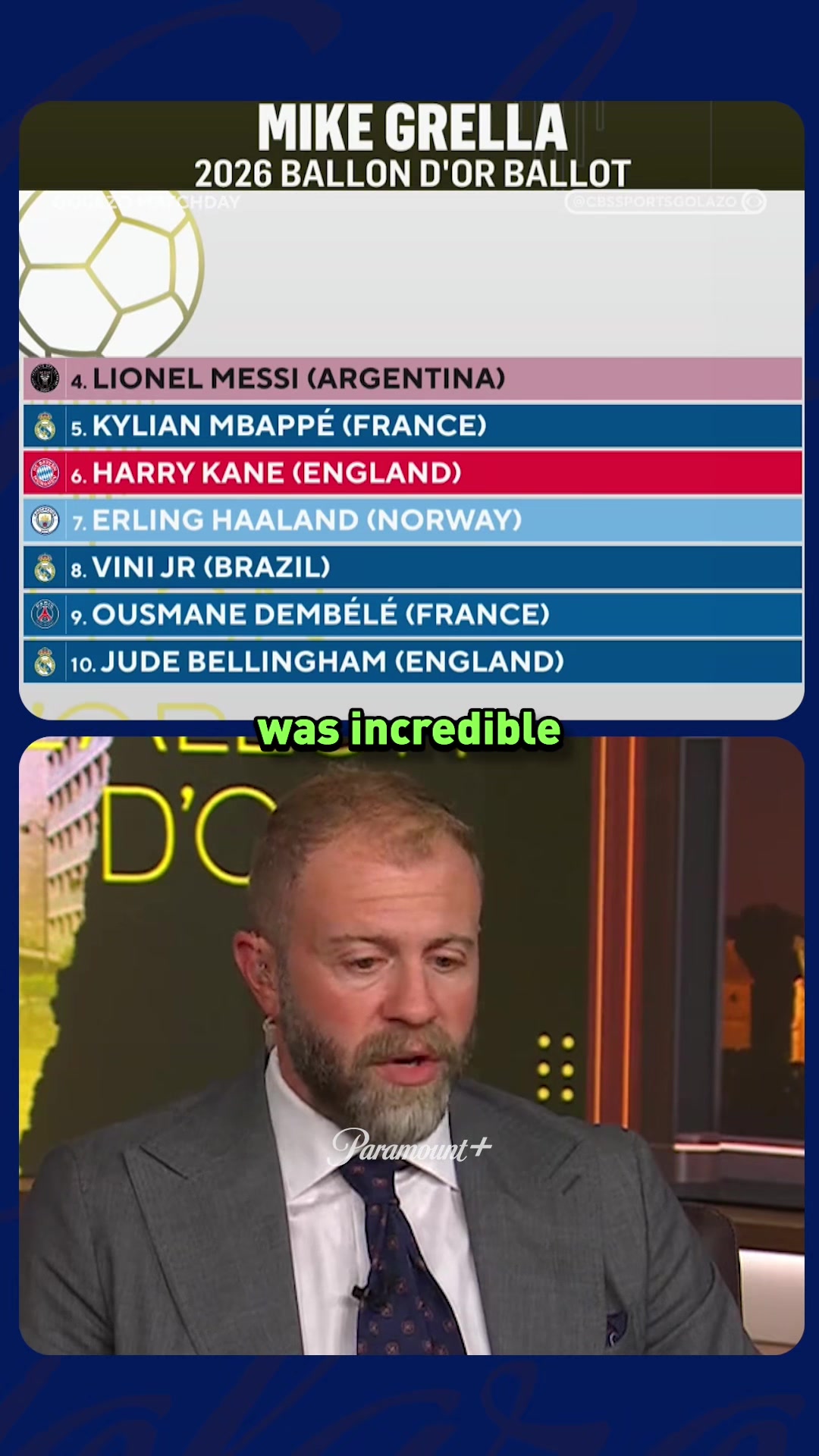@CBS Sports Golazo