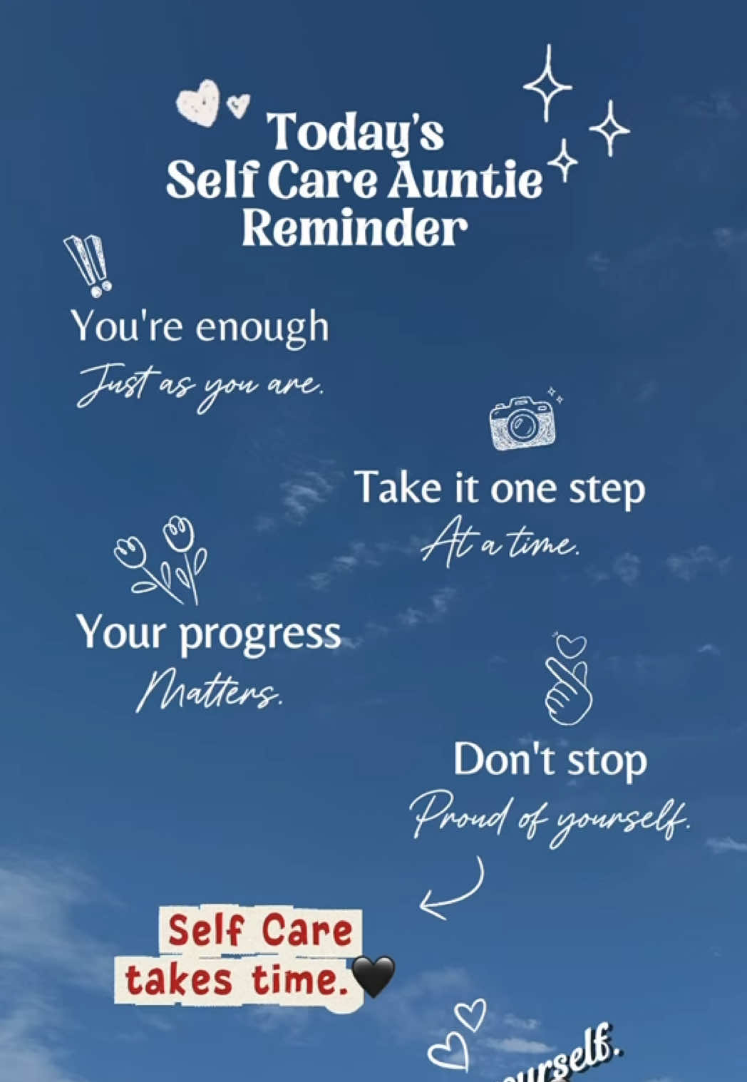 @Chasha C | self care