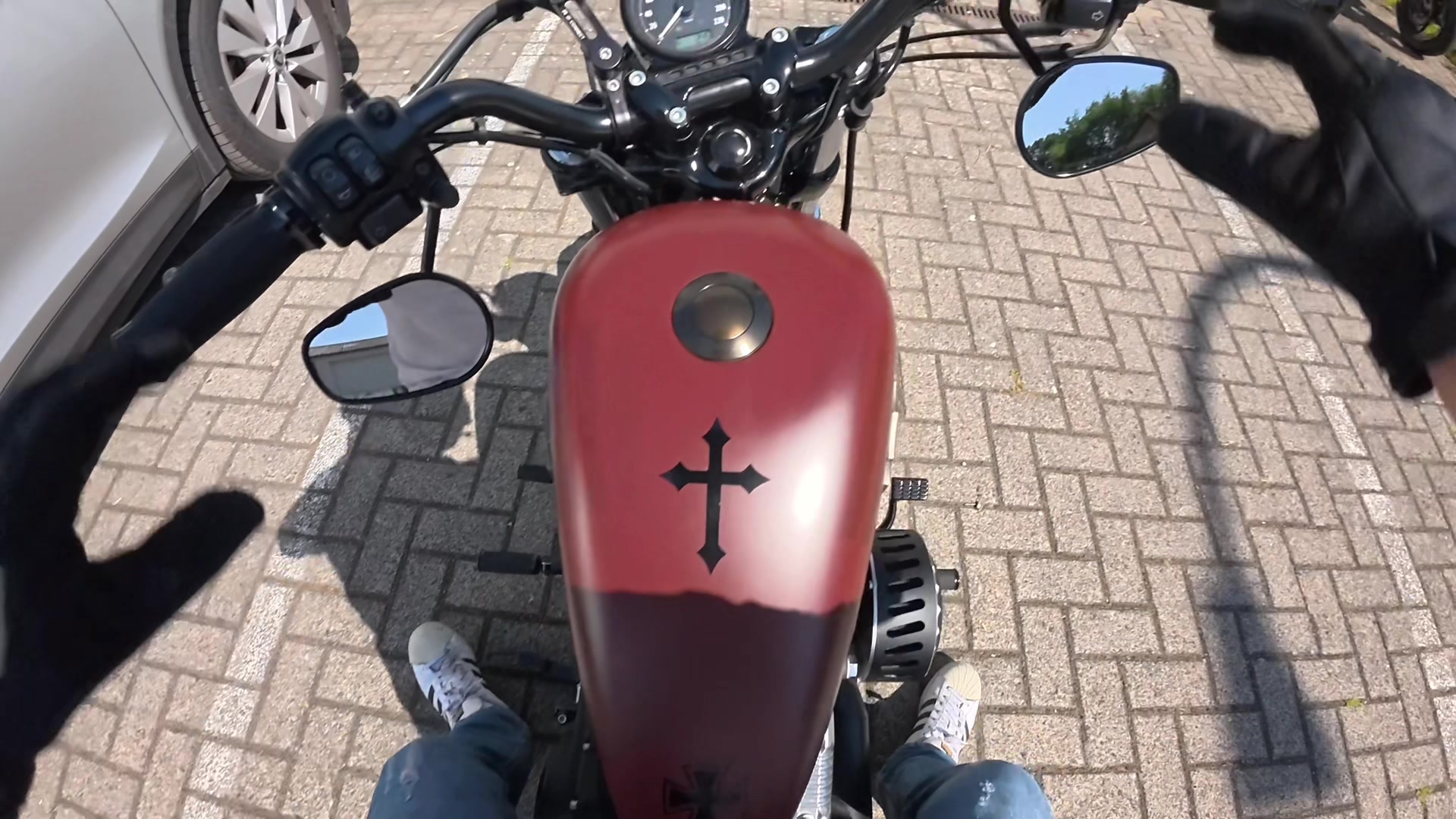 @der mit der Harley