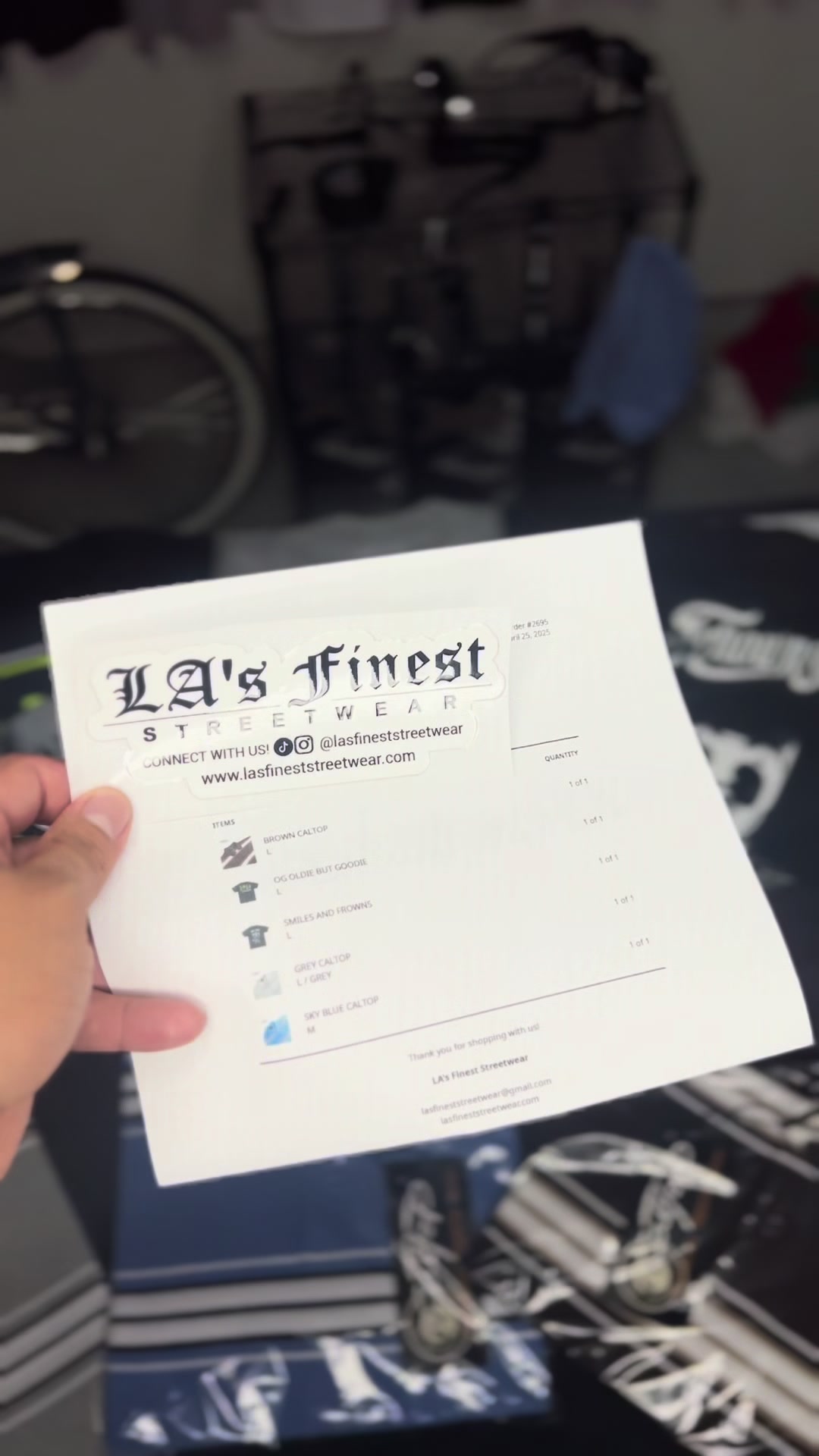 @LA&rsquo;S FINEST STREETWEAR