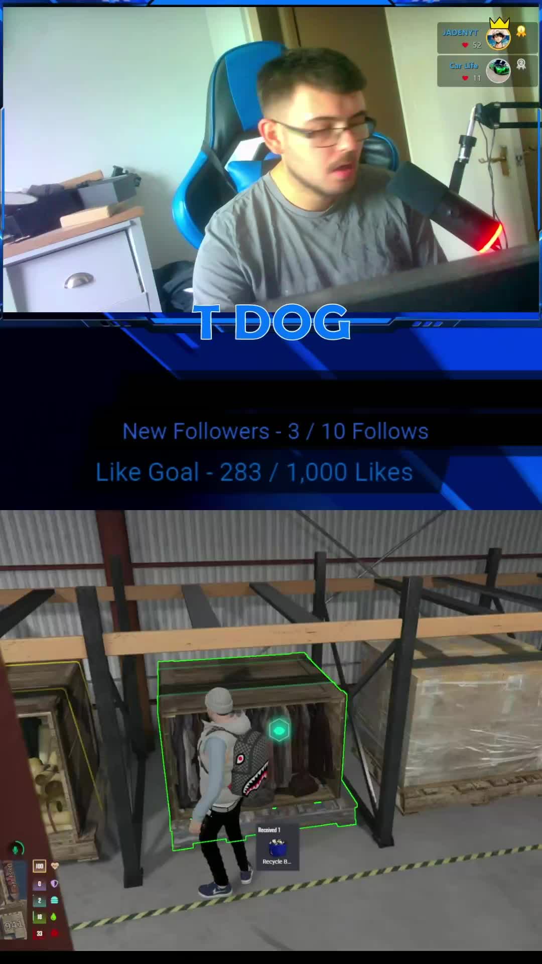@T dog