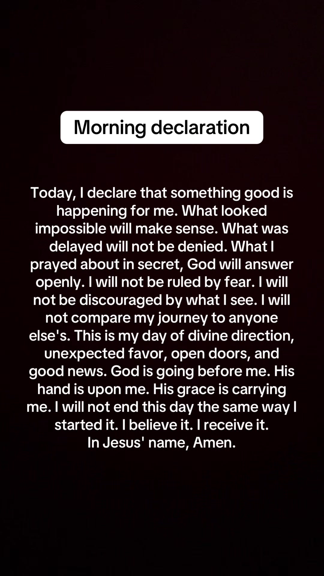 @Daily Faith Script