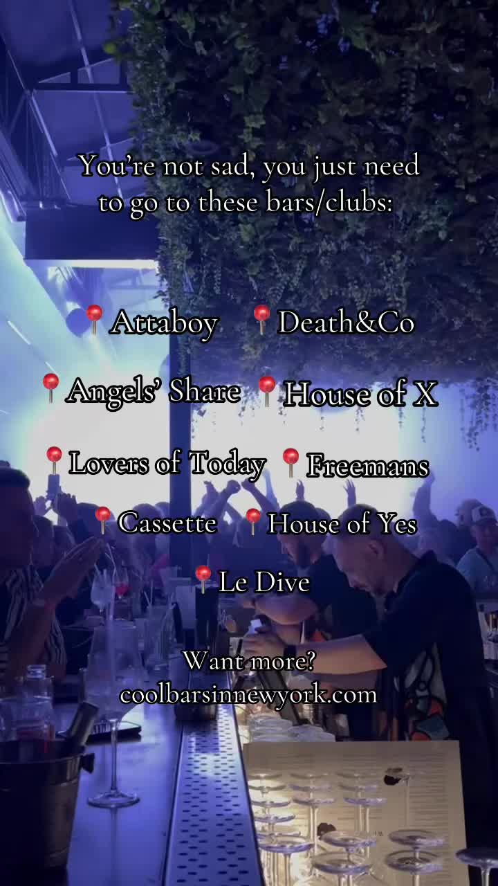 @Cool Bars In New York