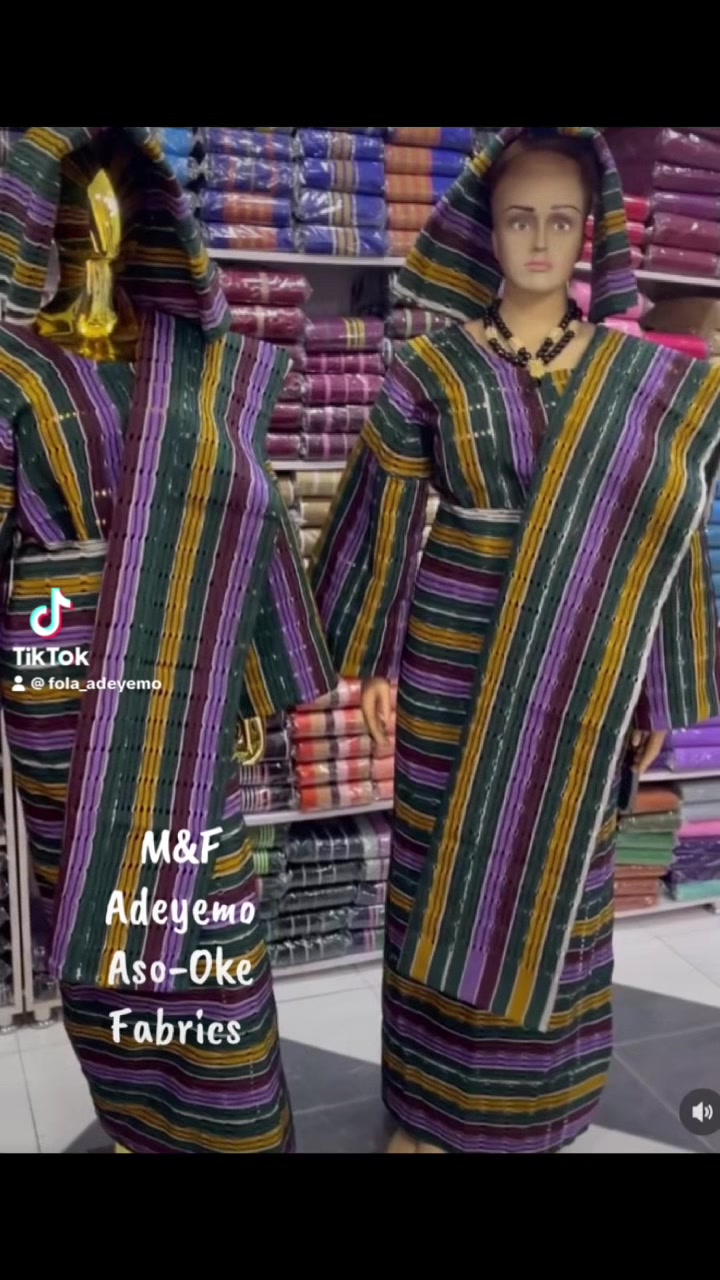 @M&F Aso-Oke Fabrics Houston Tx