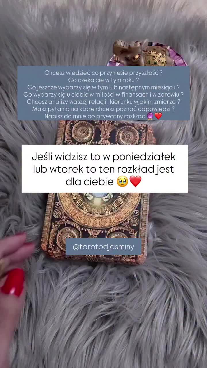 @Jaśmina Zorya Twoja Tarocistka