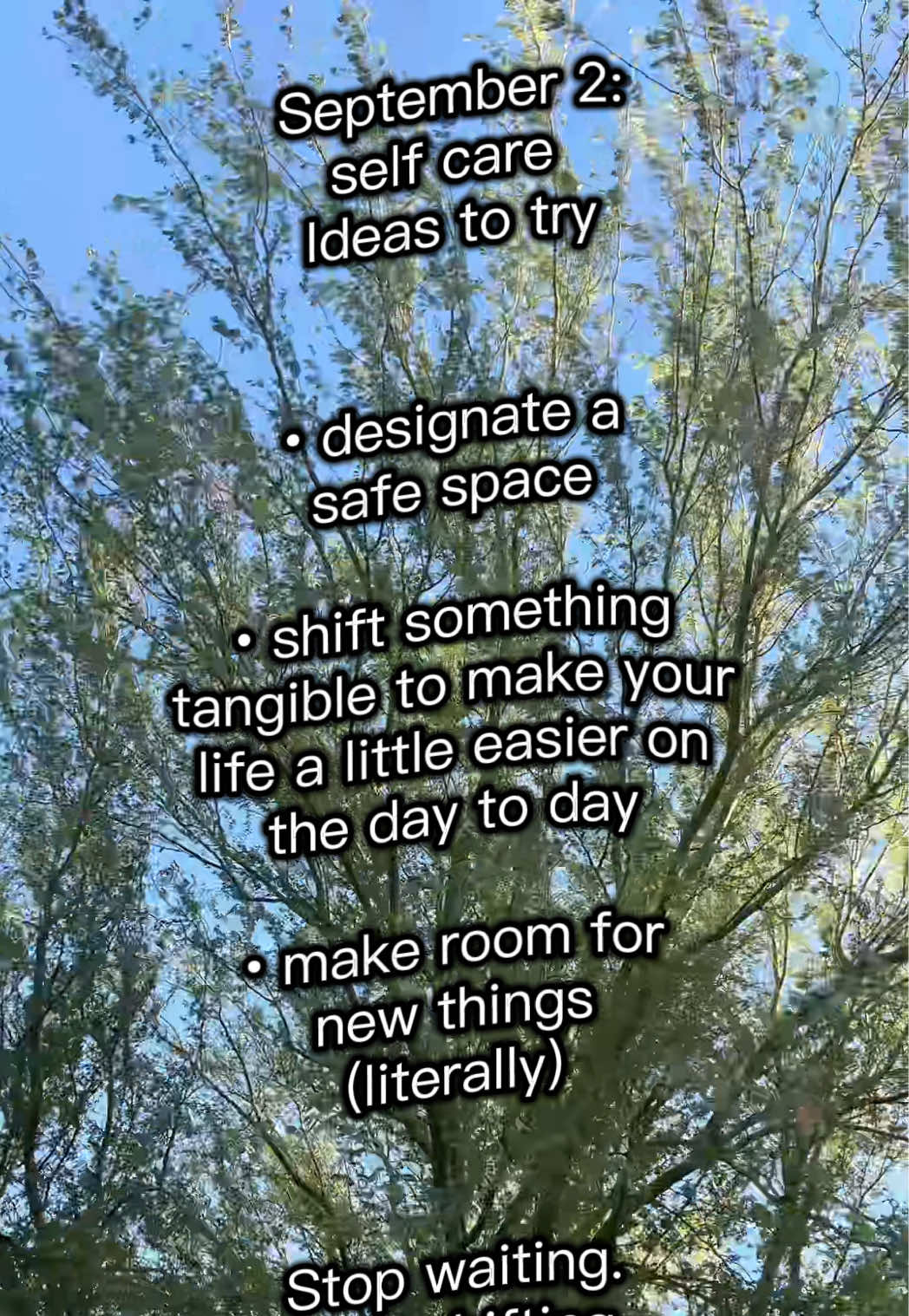 @Chasha C | self care
