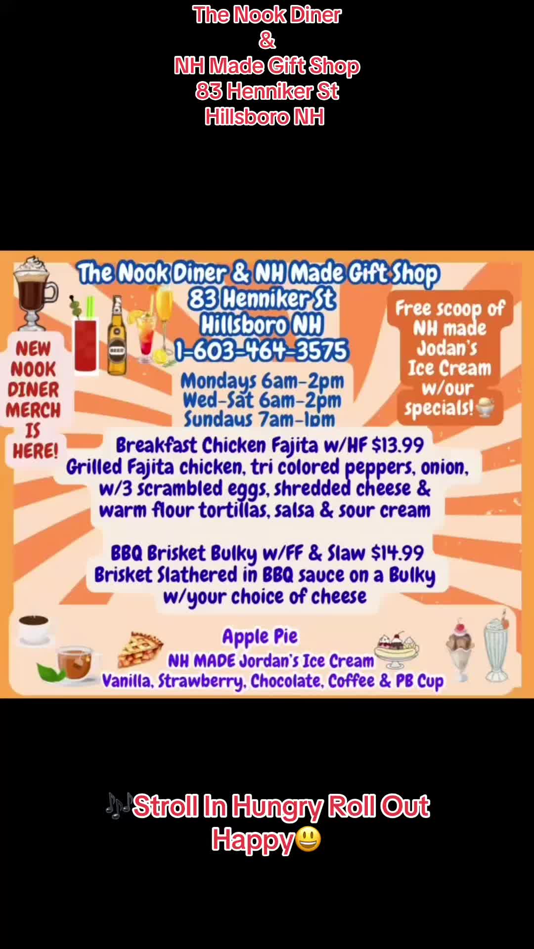 @The Nook Diner Hillsboro NH