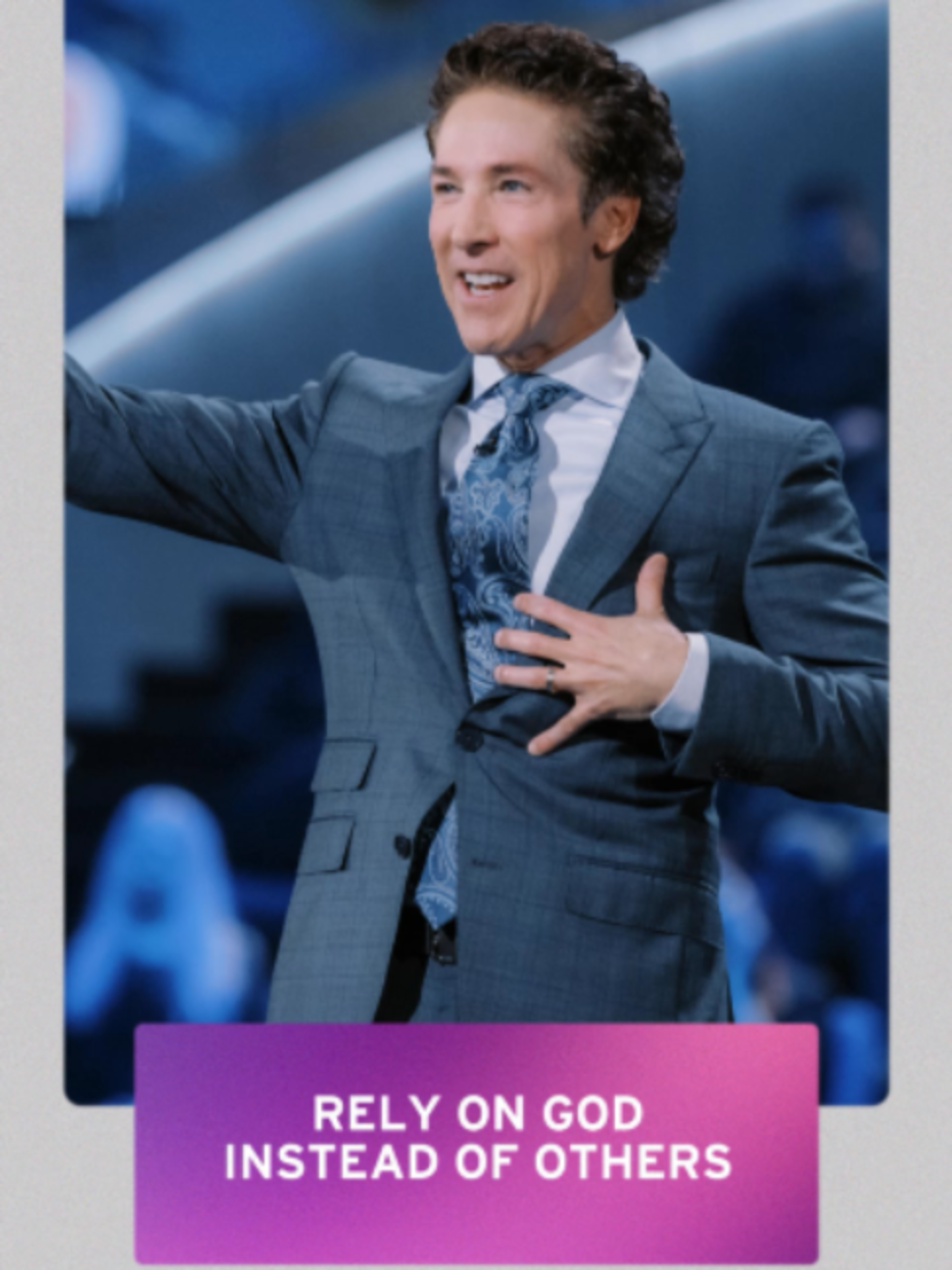@Joel Osteen