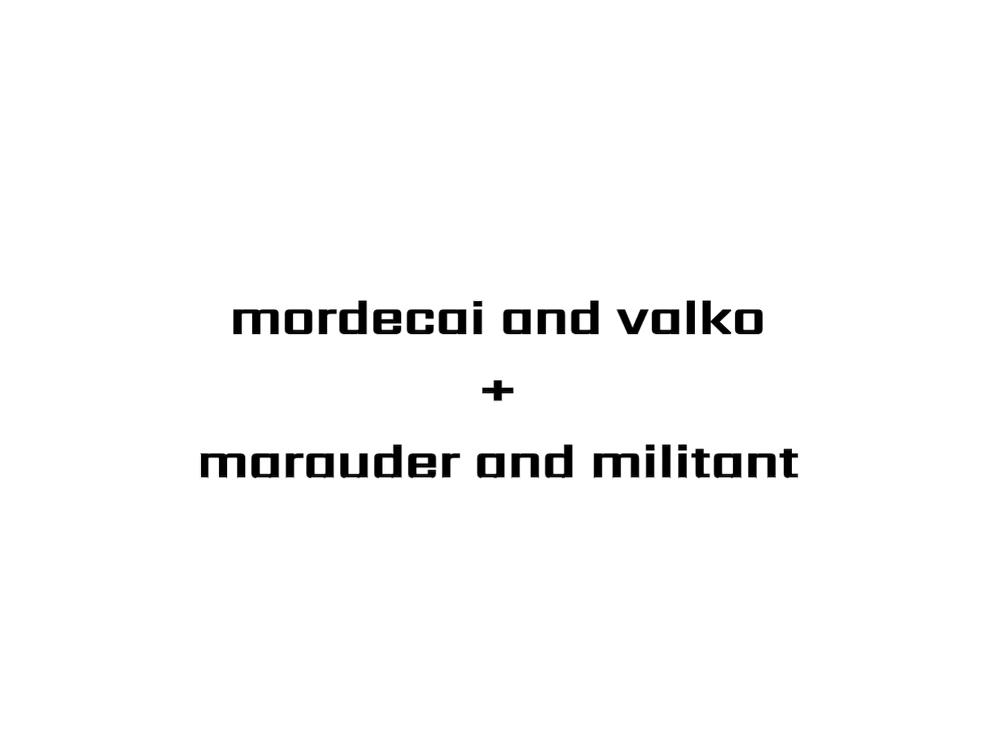@archer/mordecai!!