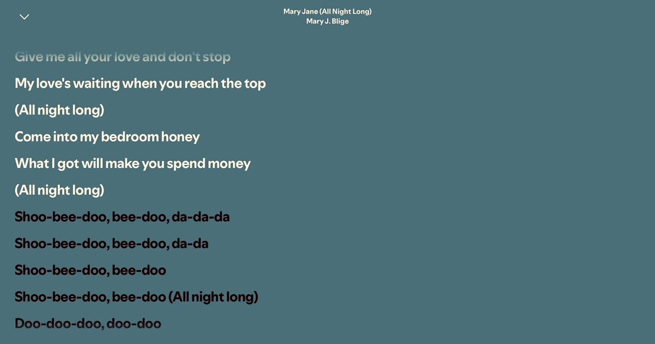 @Spotify Song Lyrics