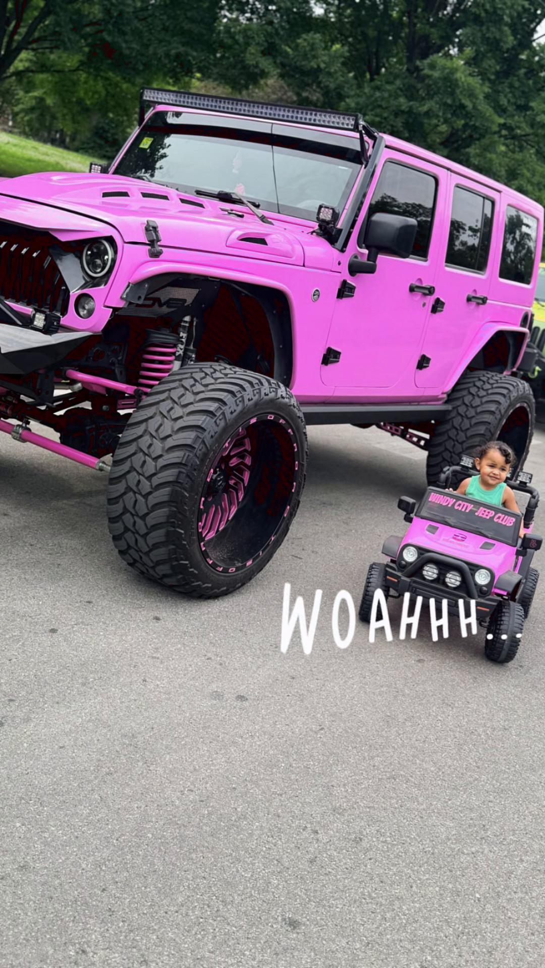 @Pink Panther Jeep 🩷🐾