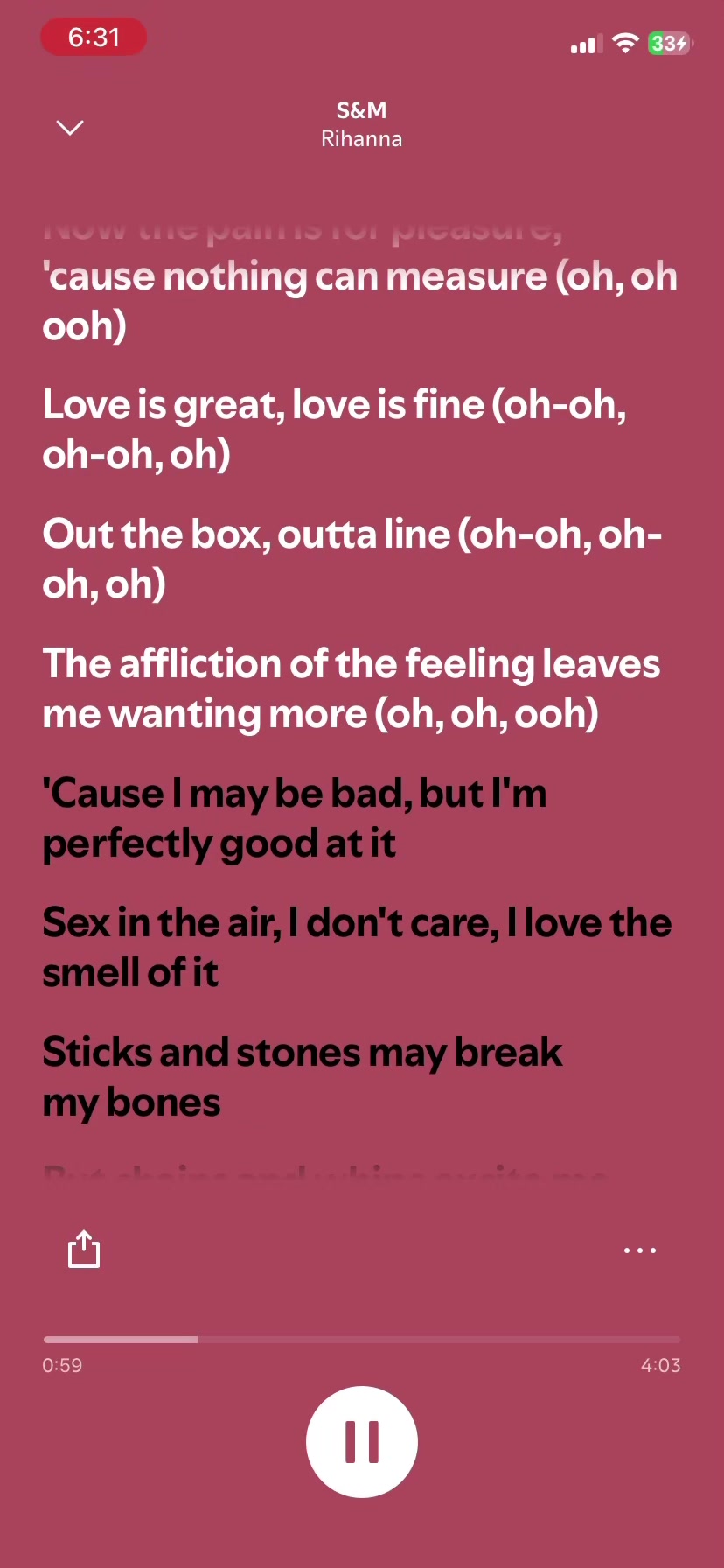 @Song of the dayyyy