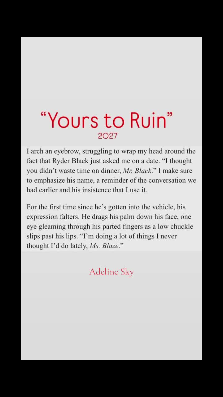 @Adeline Sky 🍒