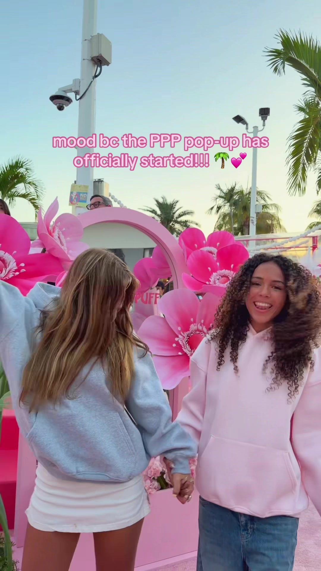@PINK PALM PUFF