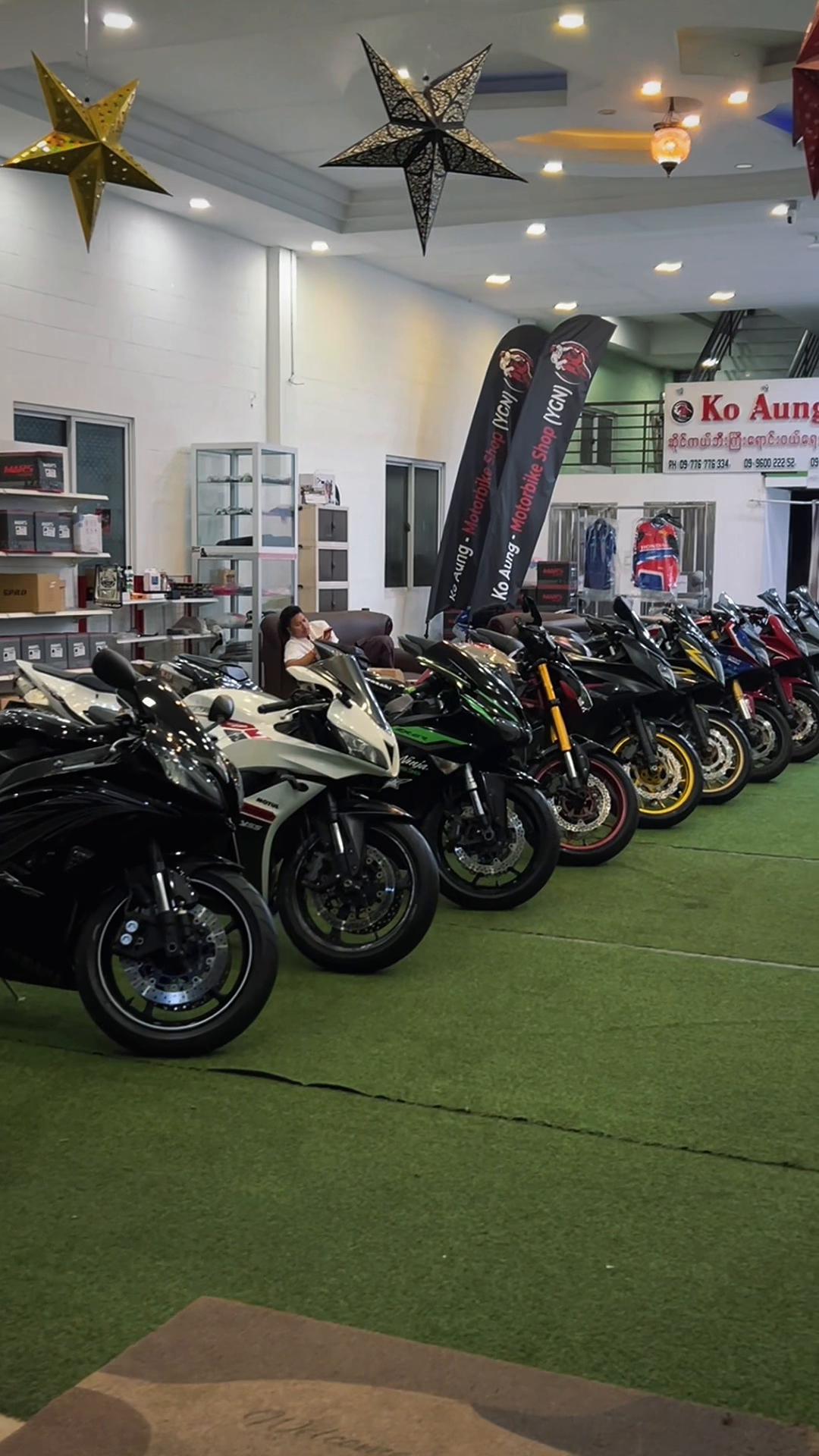 @Ko Aung - Motorbike Shop YGN