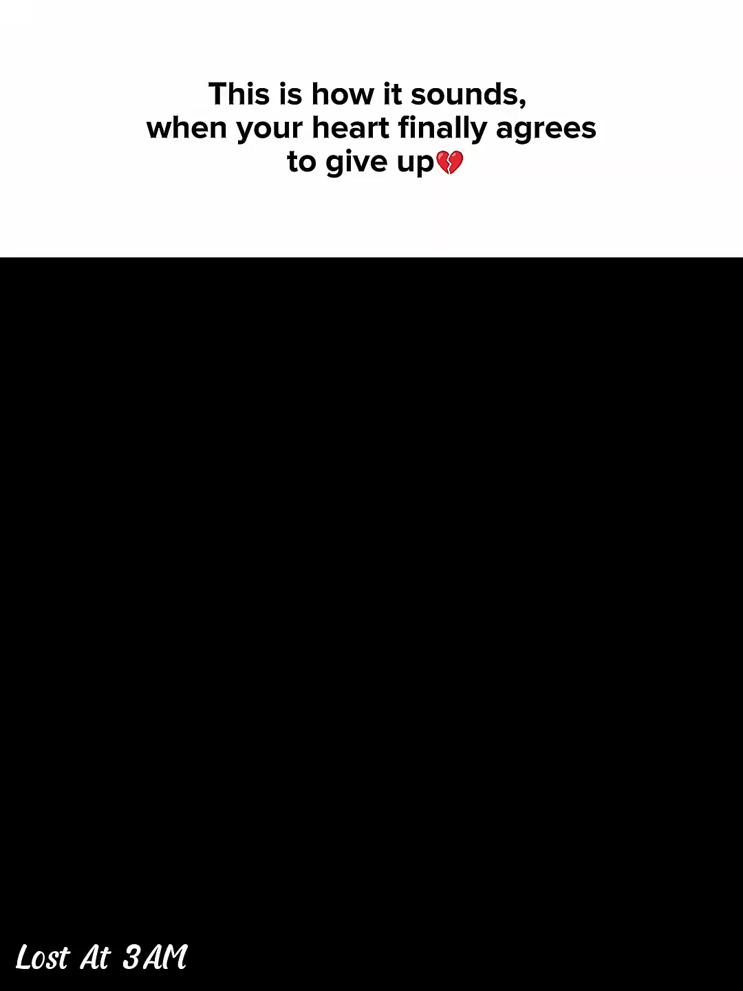 @Lost At 3AM