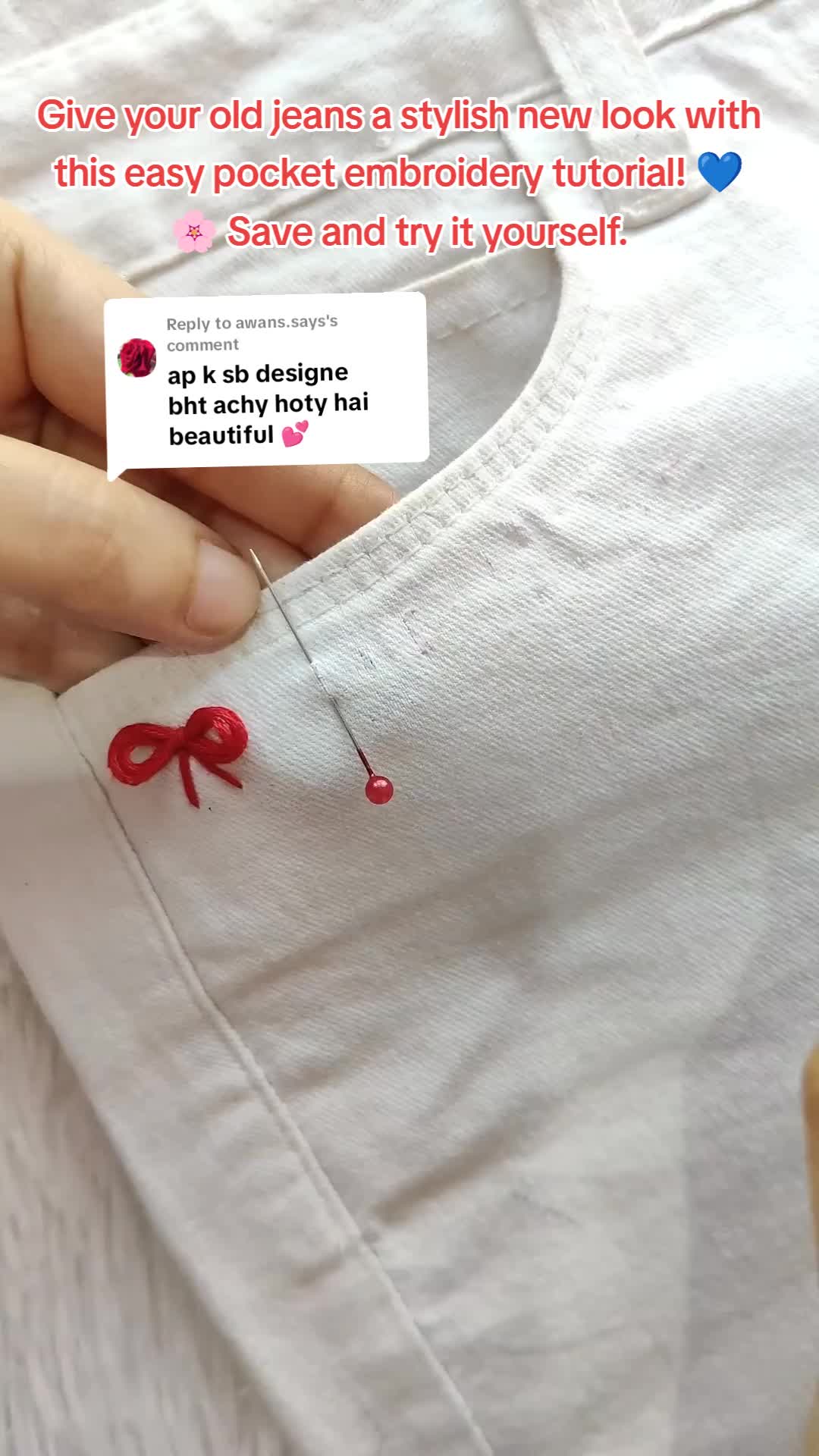 @hand embroidery