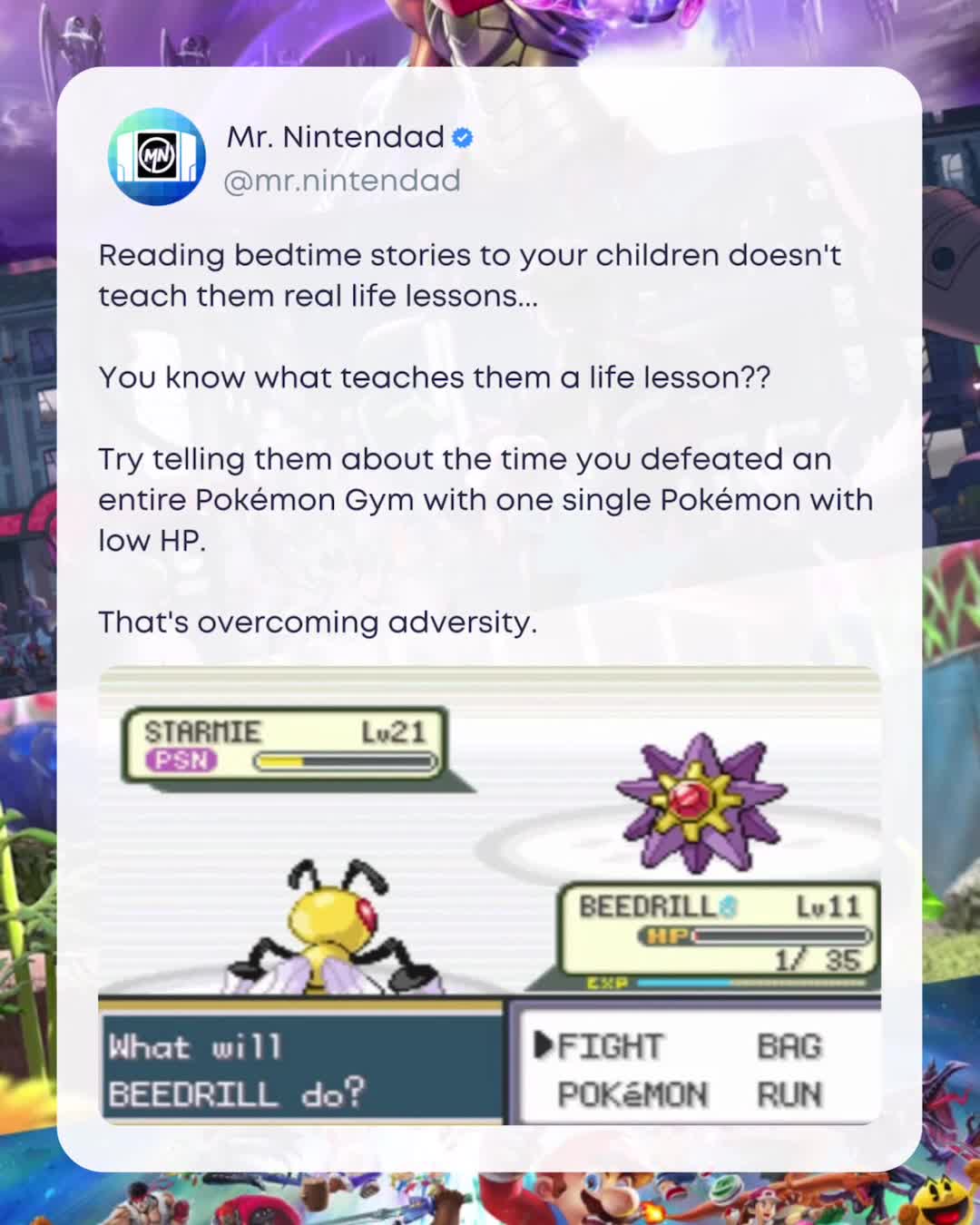 @Mr. Nintendad