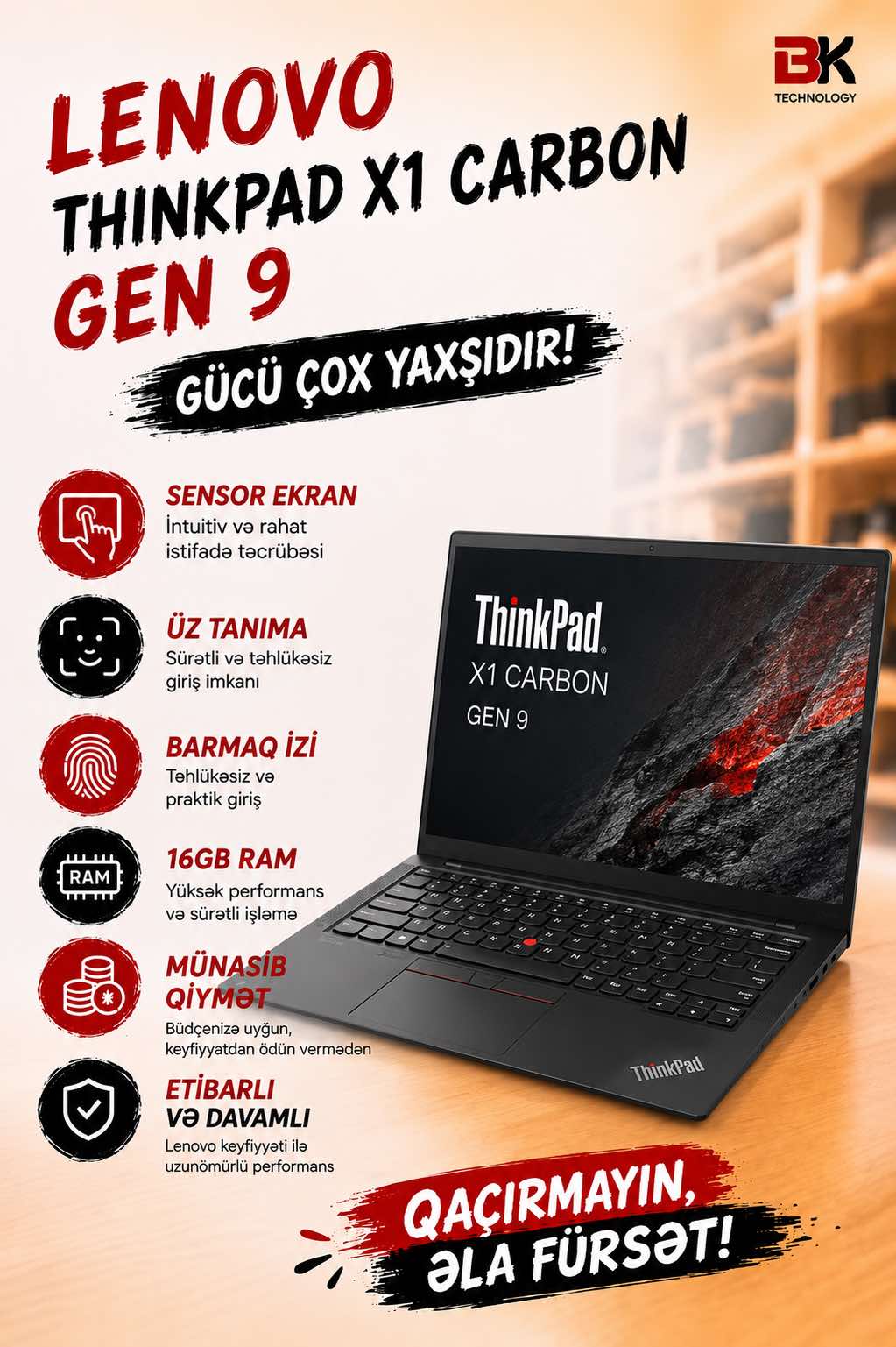 @BK Technology |Notbuk Mağazası