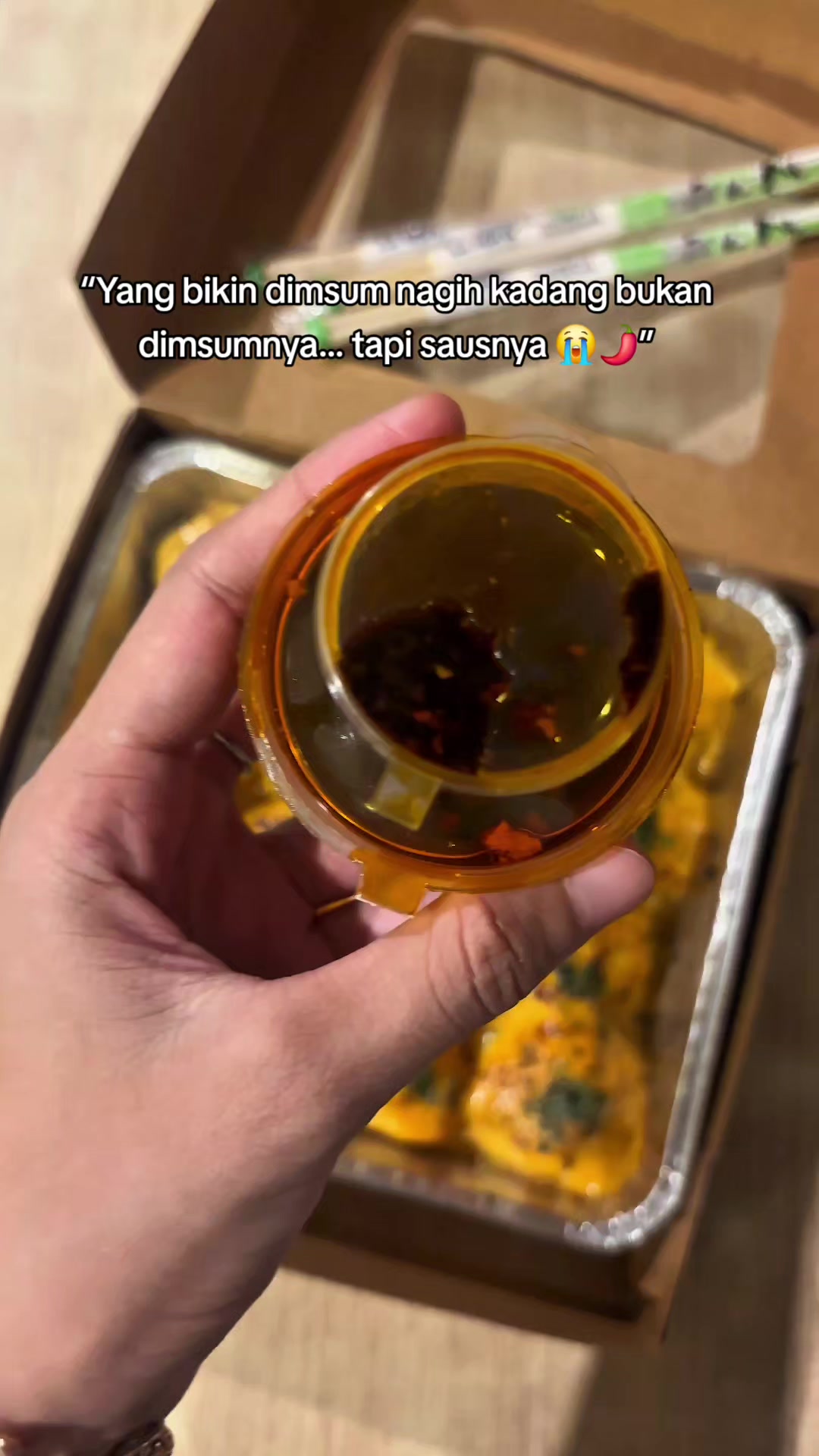 @Mbak Mel si Owner Dimsum