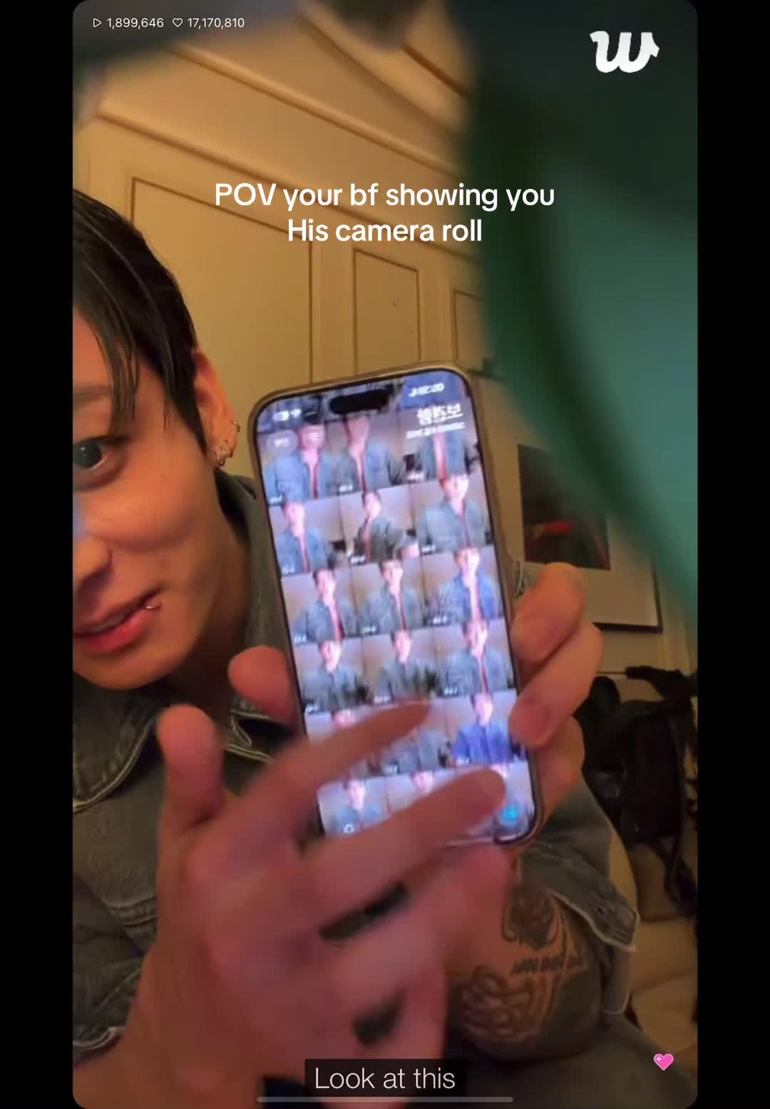 @moonchild⁷ i hi5 Jin😭💜