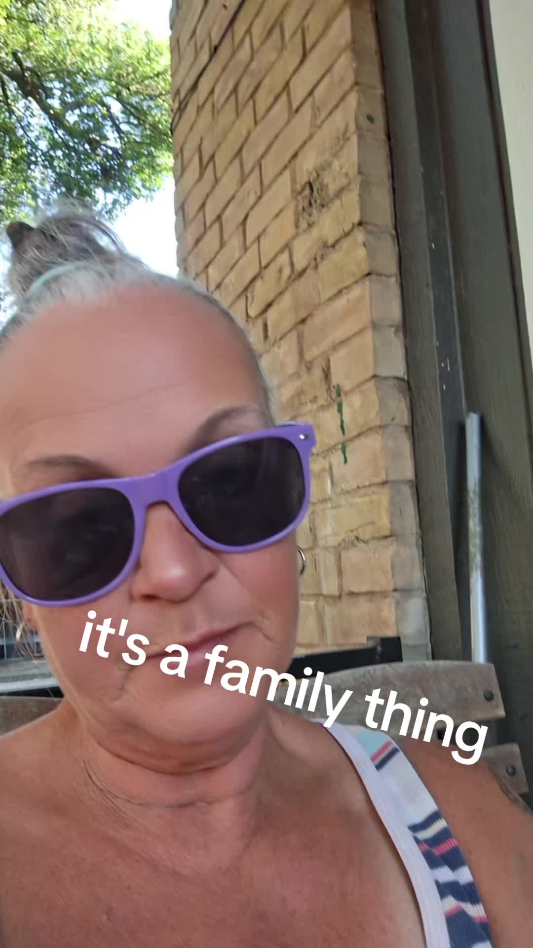 @granny at kitchen table 🎼🎵❌️