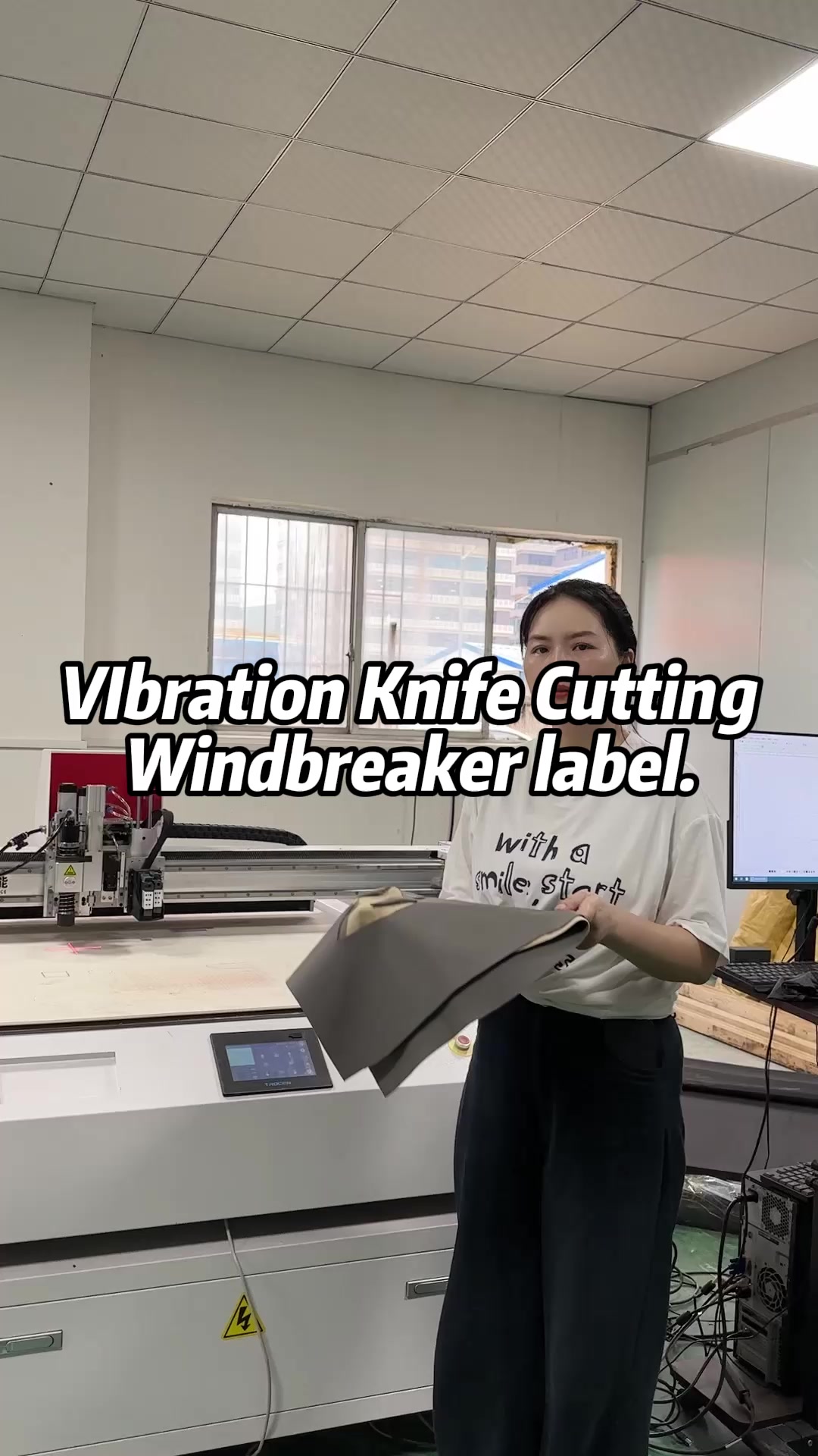 @Cutting machine factory