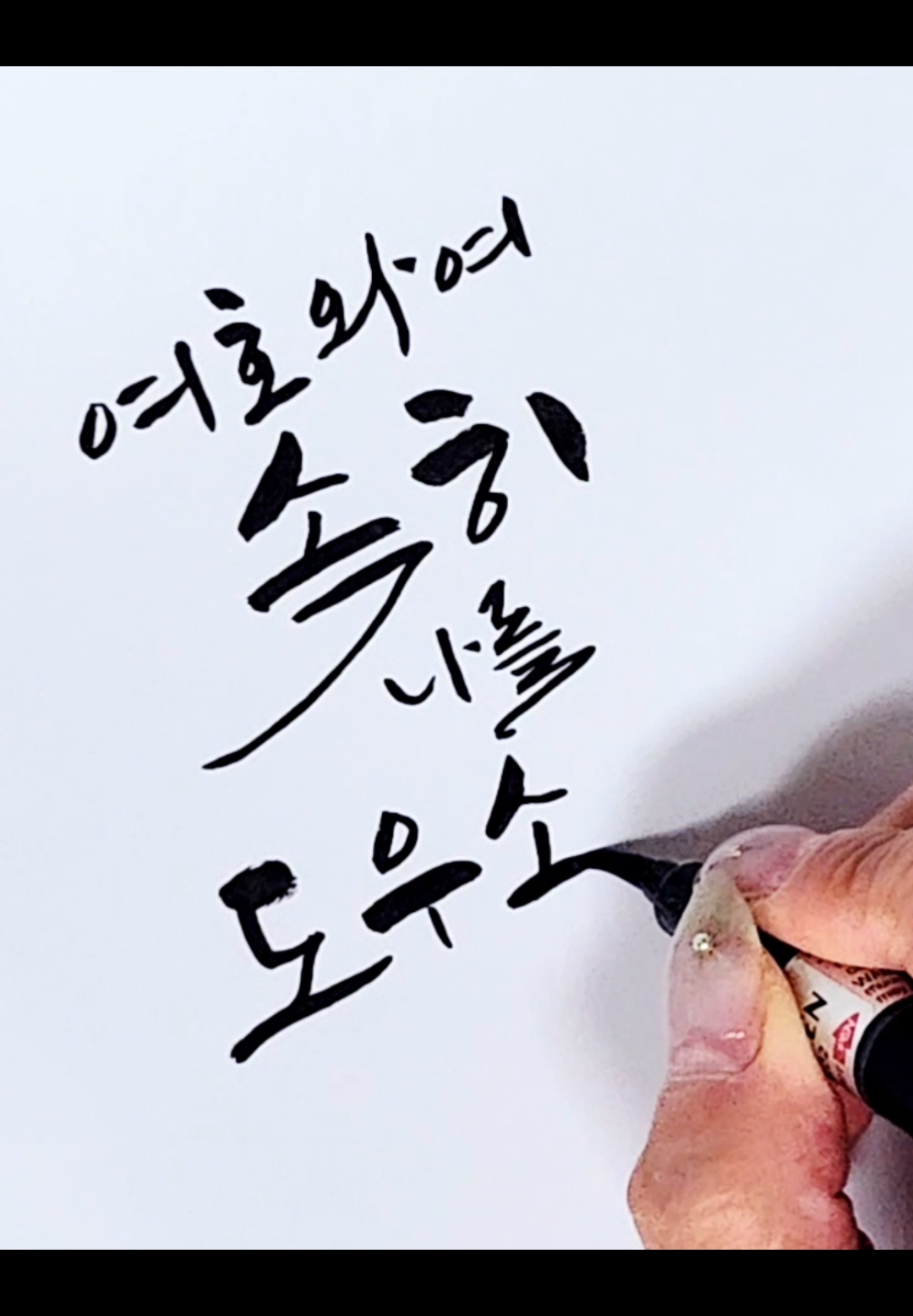 @SaraArt캘리그라피