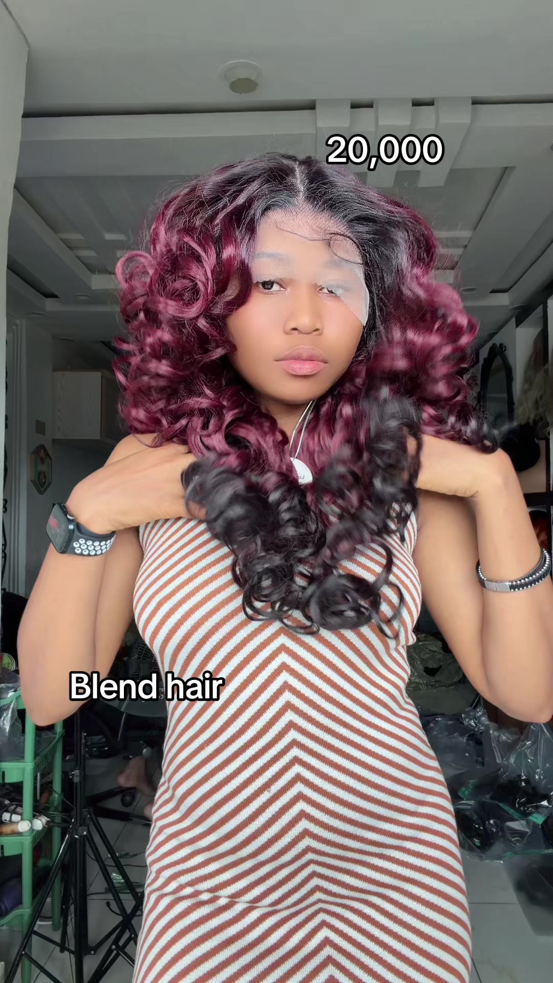 @Luxury wig by falone