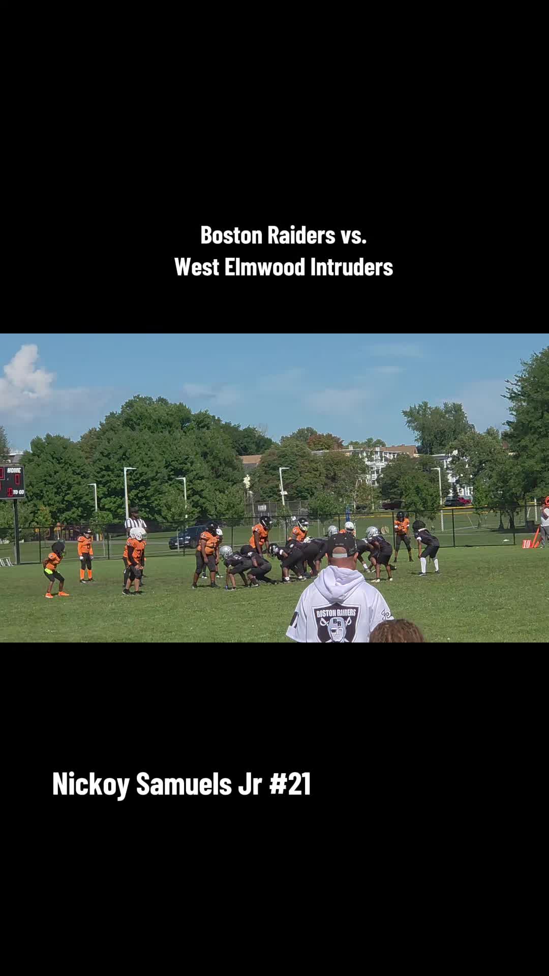 @Nickoy Samuels Jr. Football