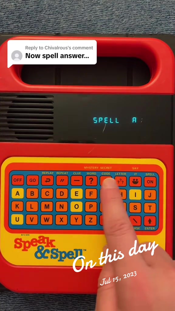 @SpeakAndSpell