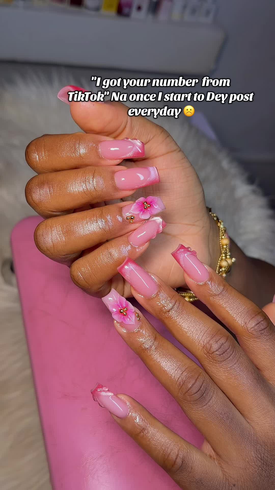 @Nail technician in Ibadan