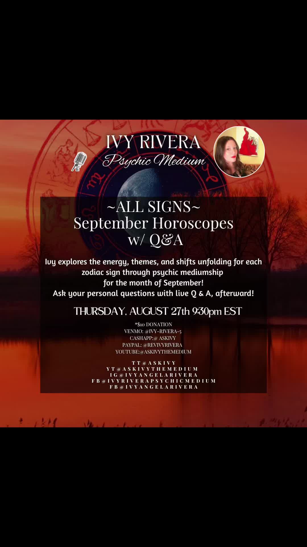 @Ivy Rivera | Psychic Medium