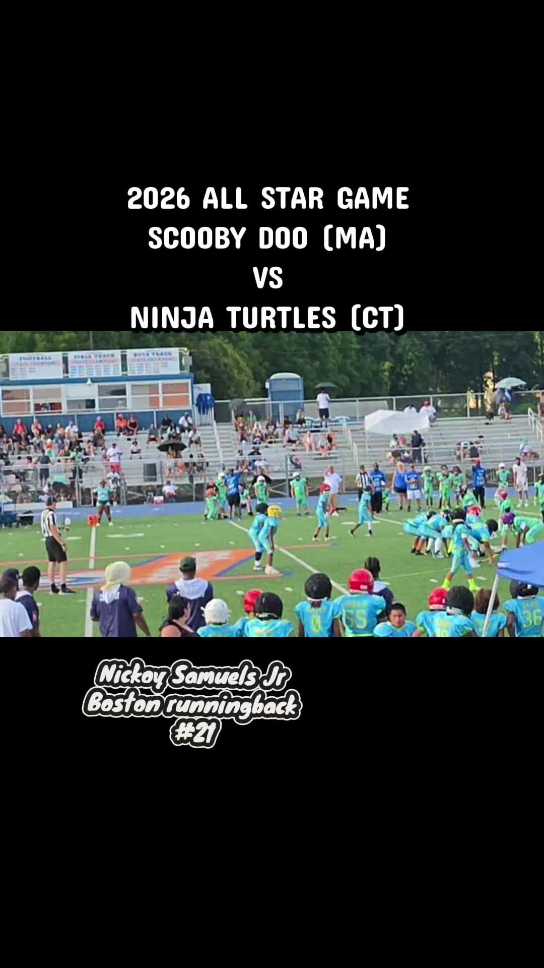 @Nickoy Samuels Jr. Football