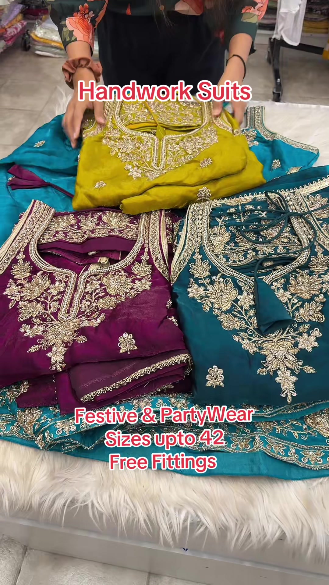 @Lukhnowi Fashions Chikankari