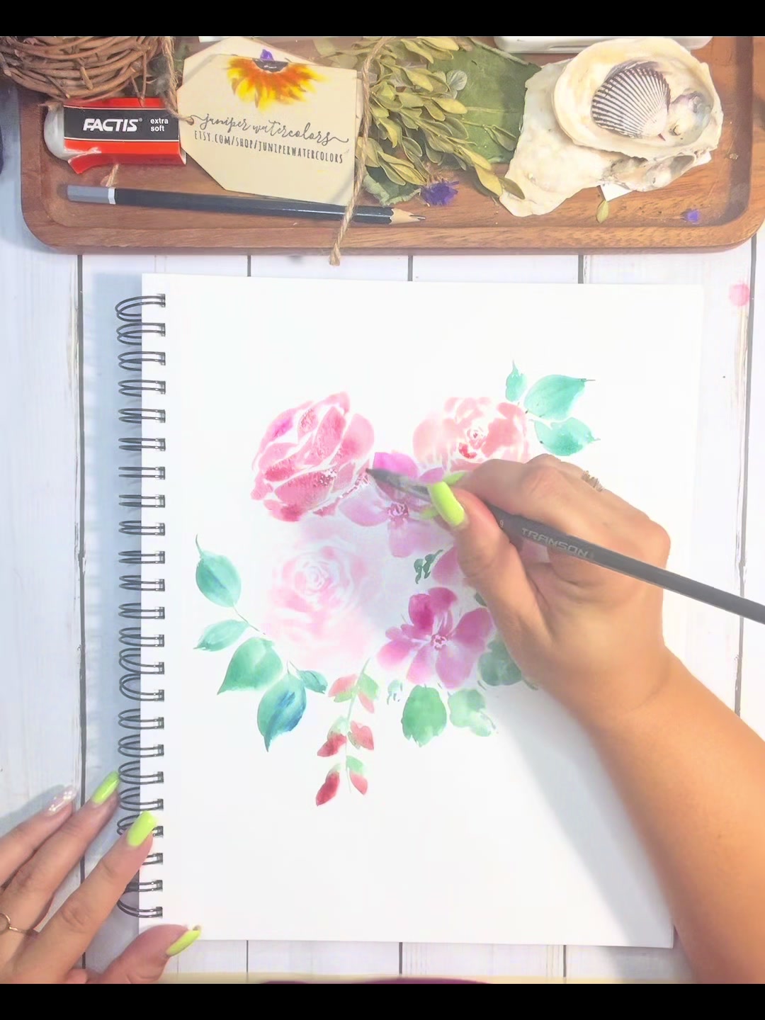 @Juniper Watercolors