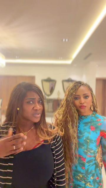 @Regina Daniels