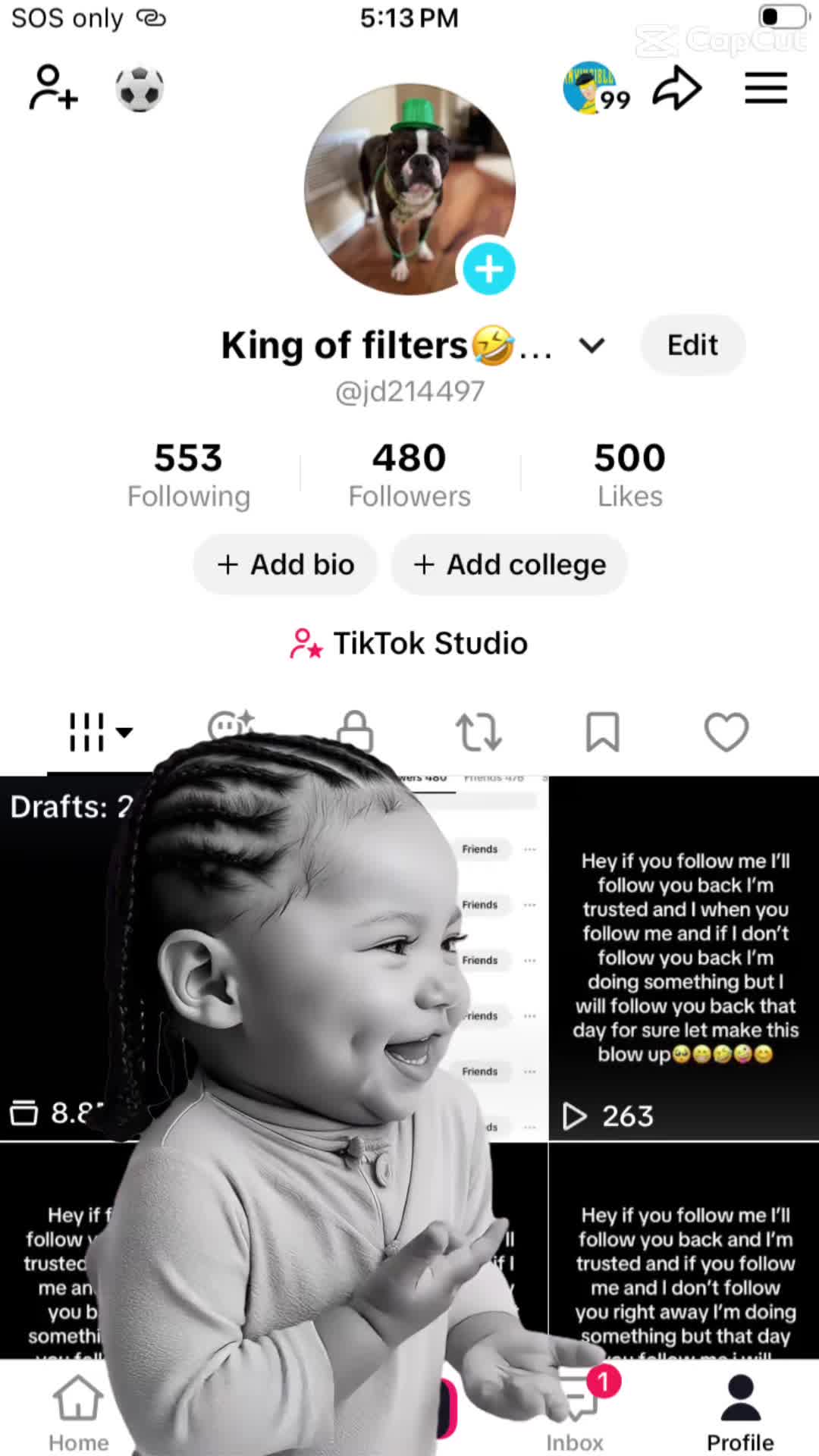 @King of filters🤣😊😁