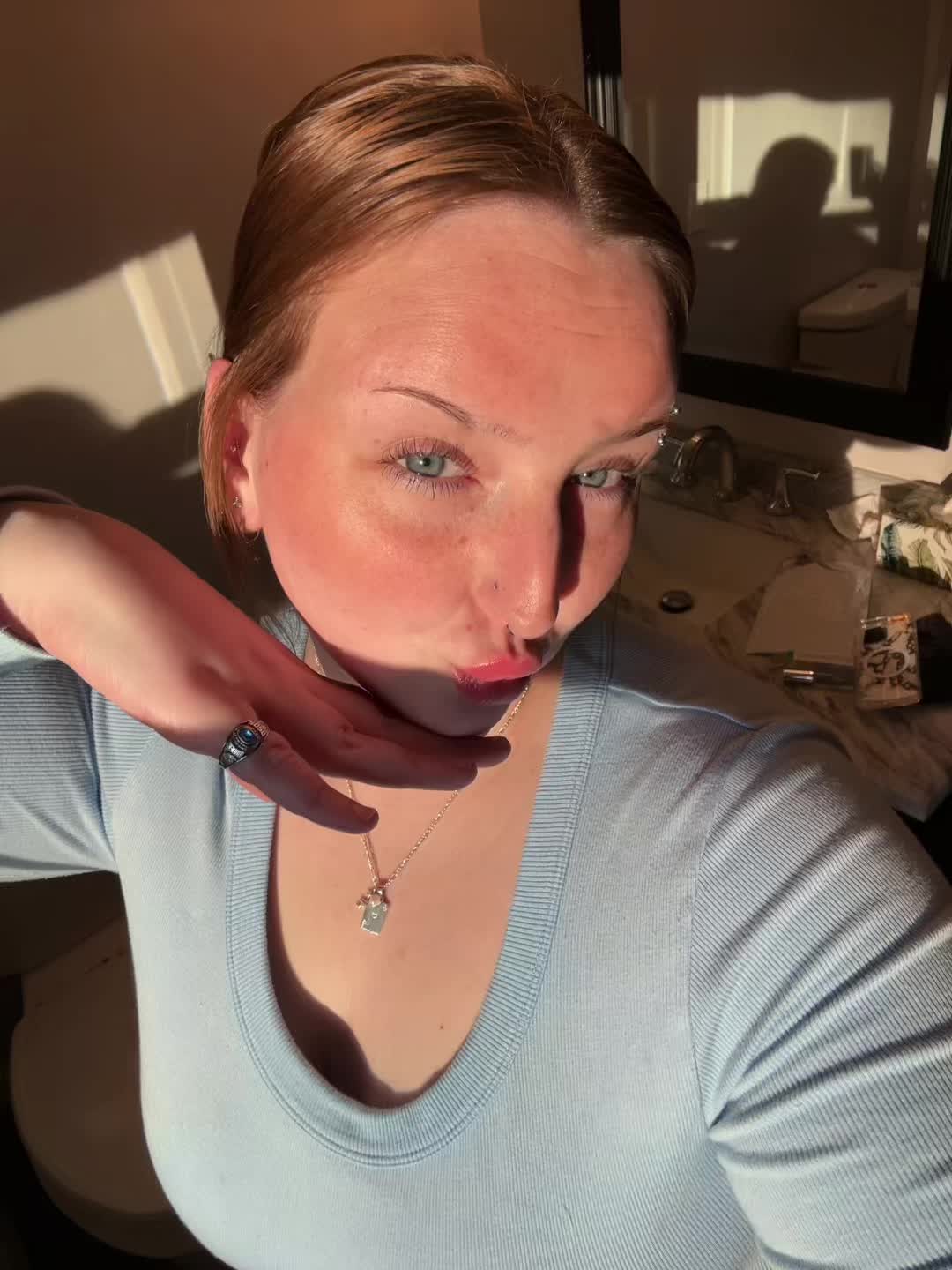 @:)
