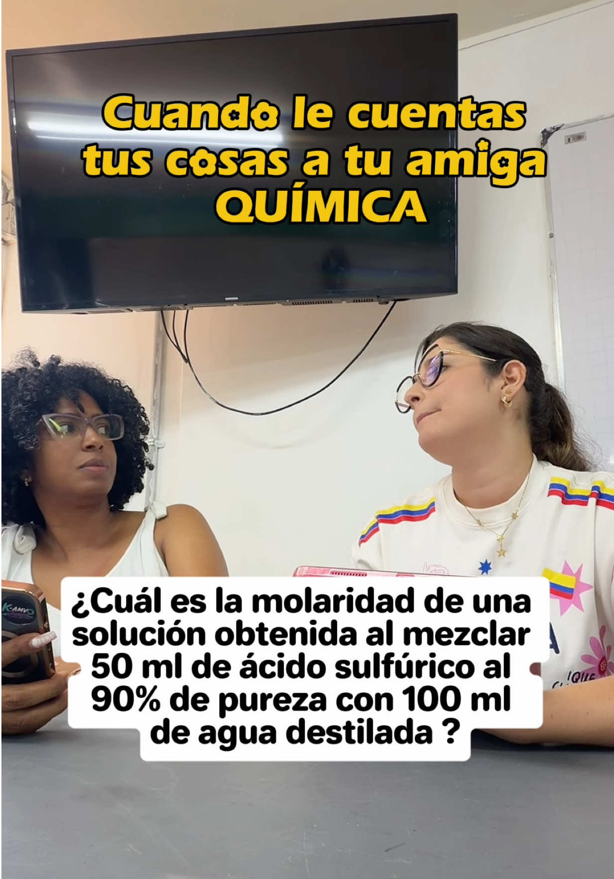 @Tati La profe de Química