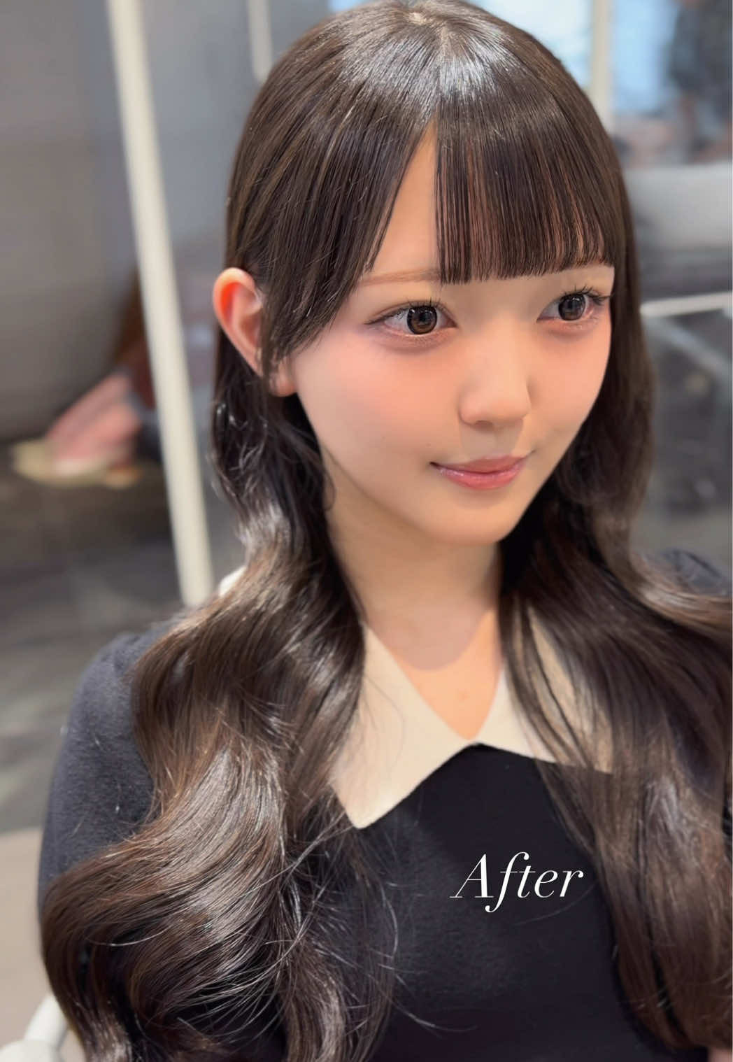@わたるマジック/美容師/表参道/シースルーぱっつん/CEO
