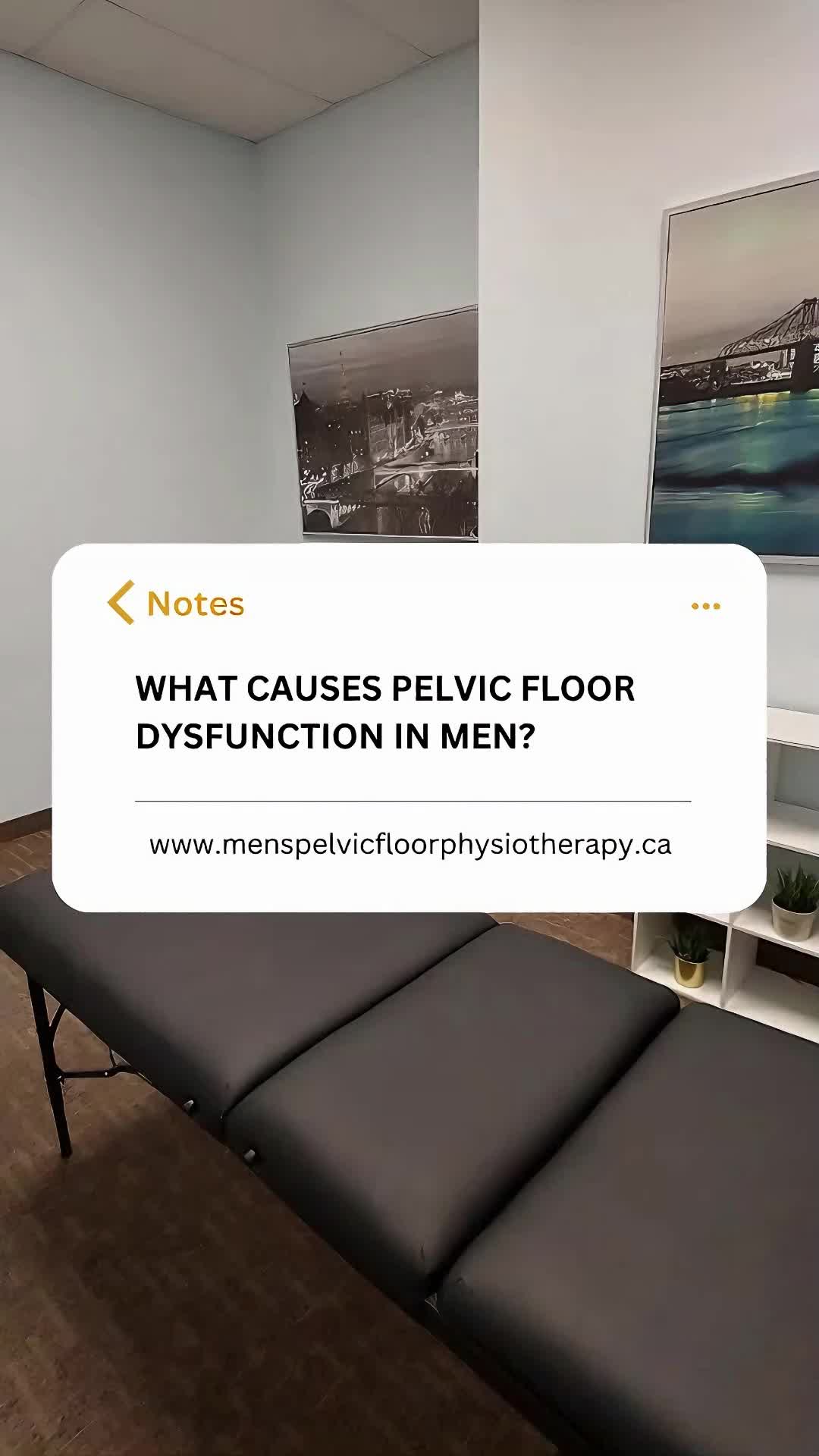 @Mens Pelvic physiotherapy