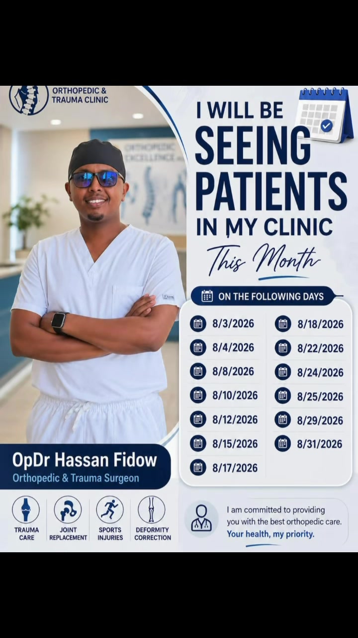@DrHassan Fidow