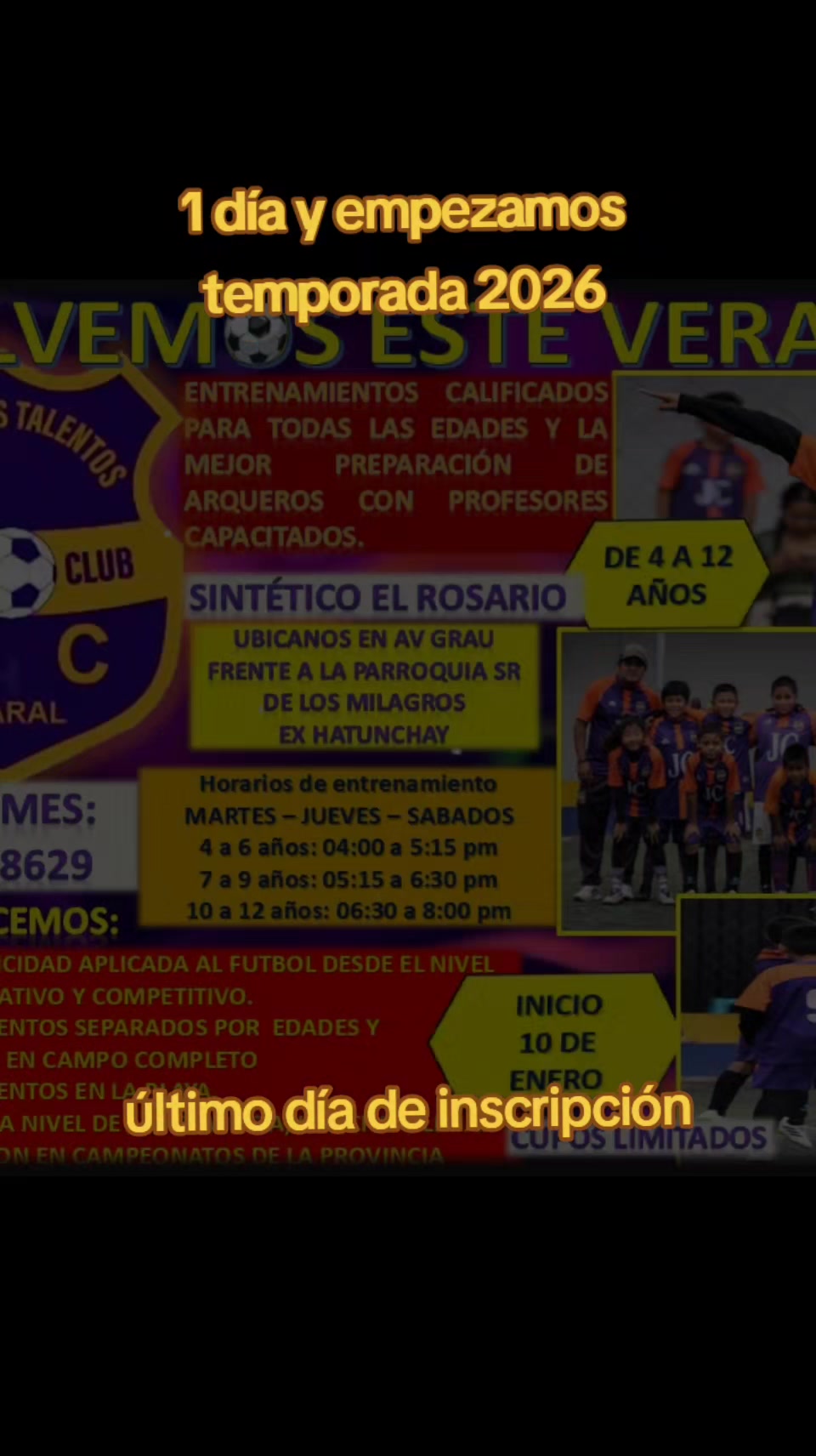 @Academia JC peque&ntilde;os talentos