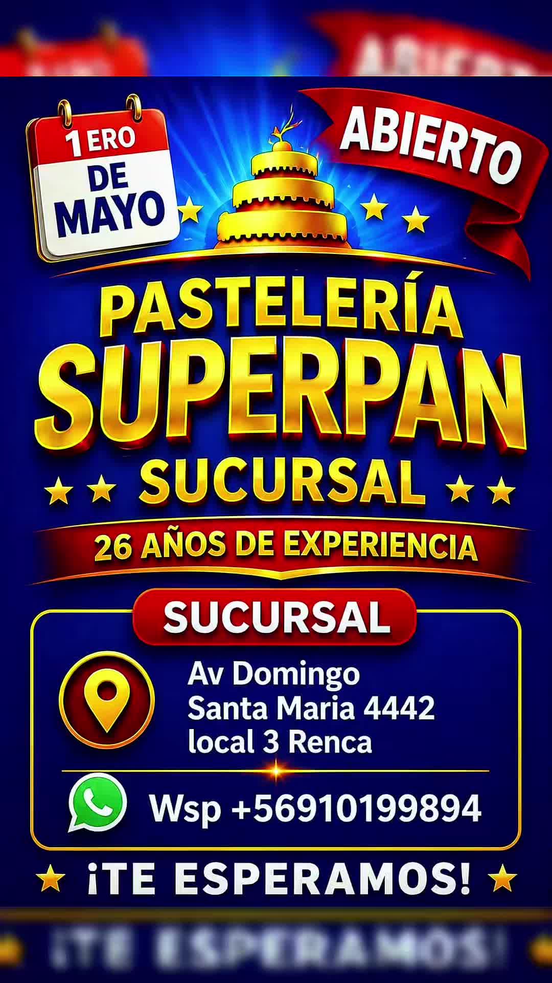 @Pasteleria Superpan Renca