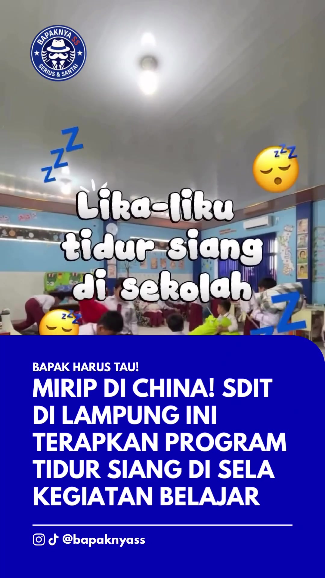 @Bapaknya Serius dan seru