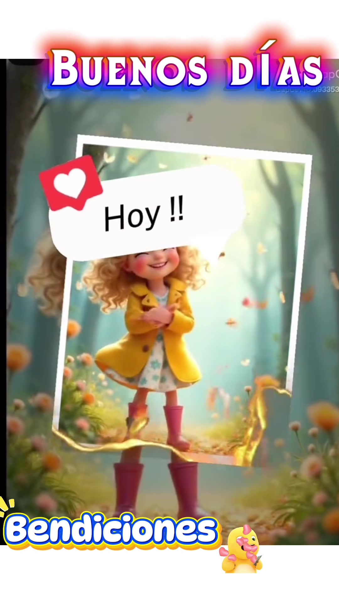 @buenos días y bendiciones